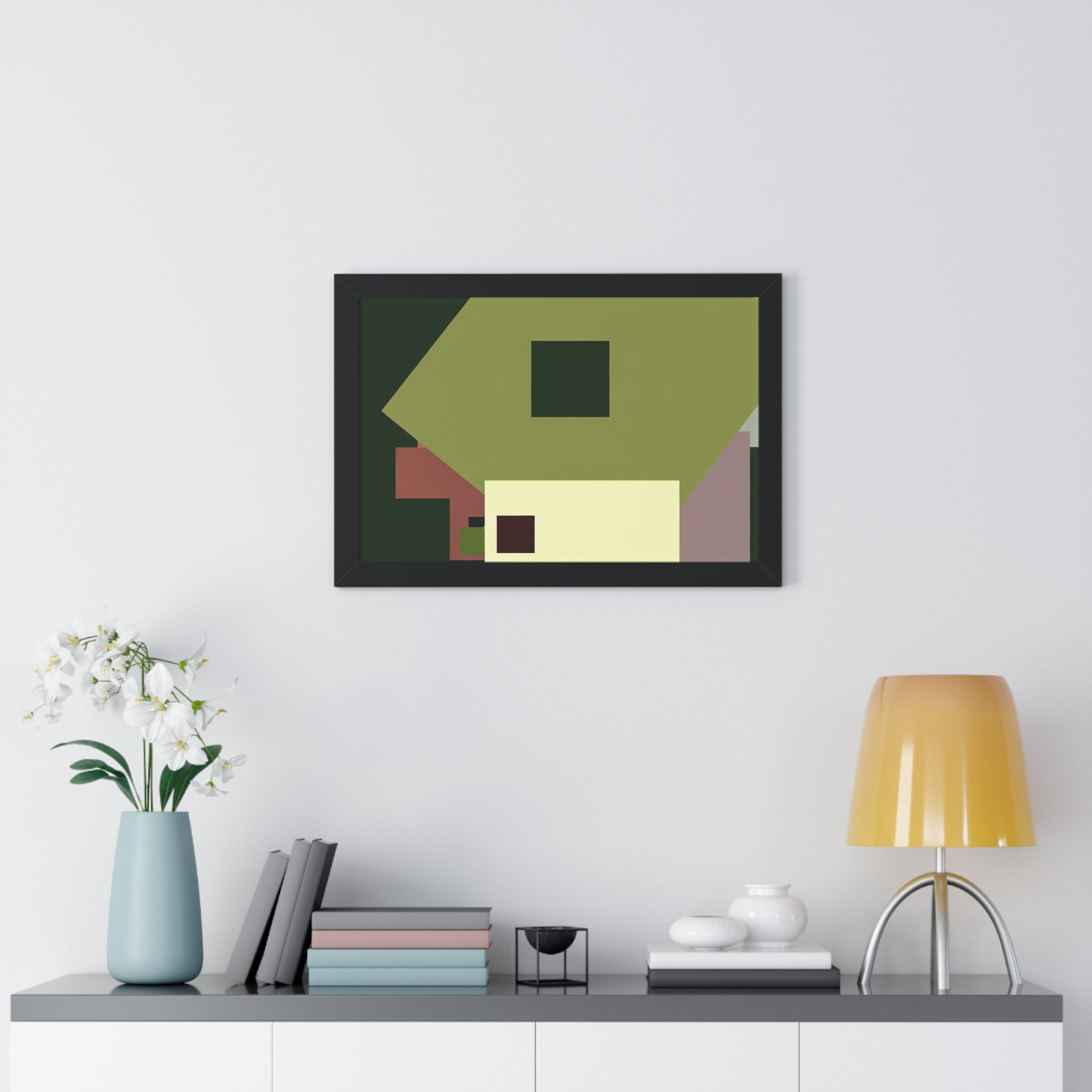 Whispers of Geometry | Framed Print