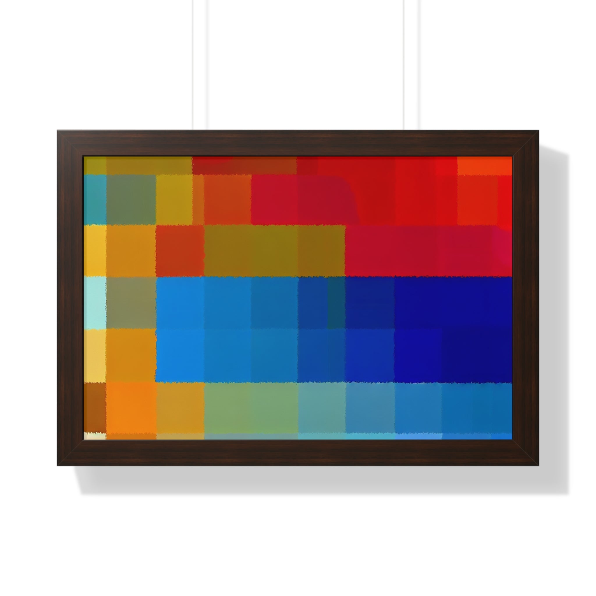 Rhythm of Color | Framed Print