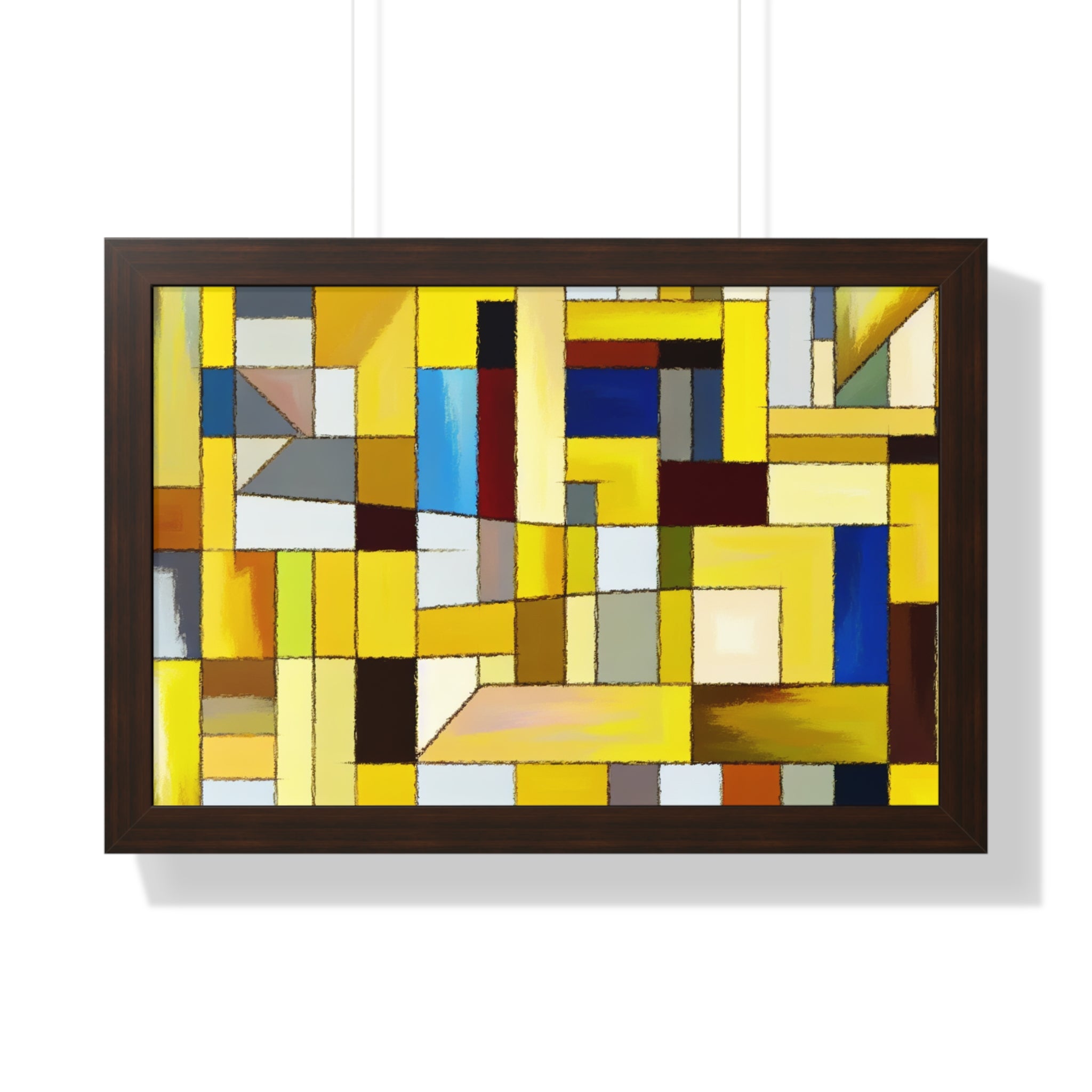 Chromatic Fragments and Light | Framed Print