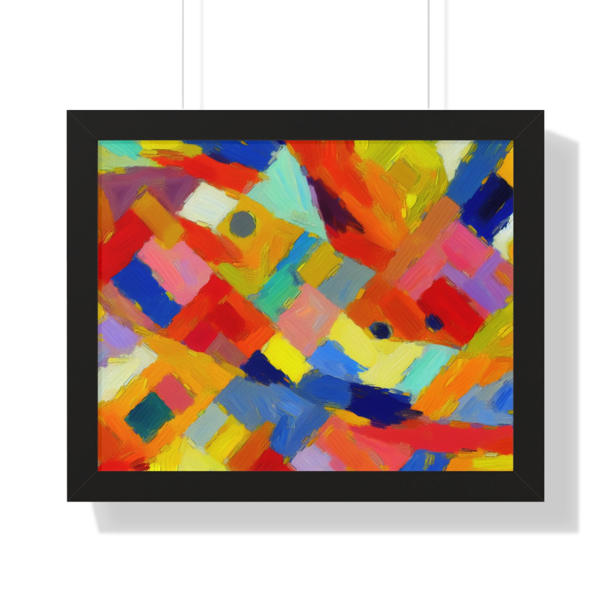 Dynamic Harmony in Color | Framed Print