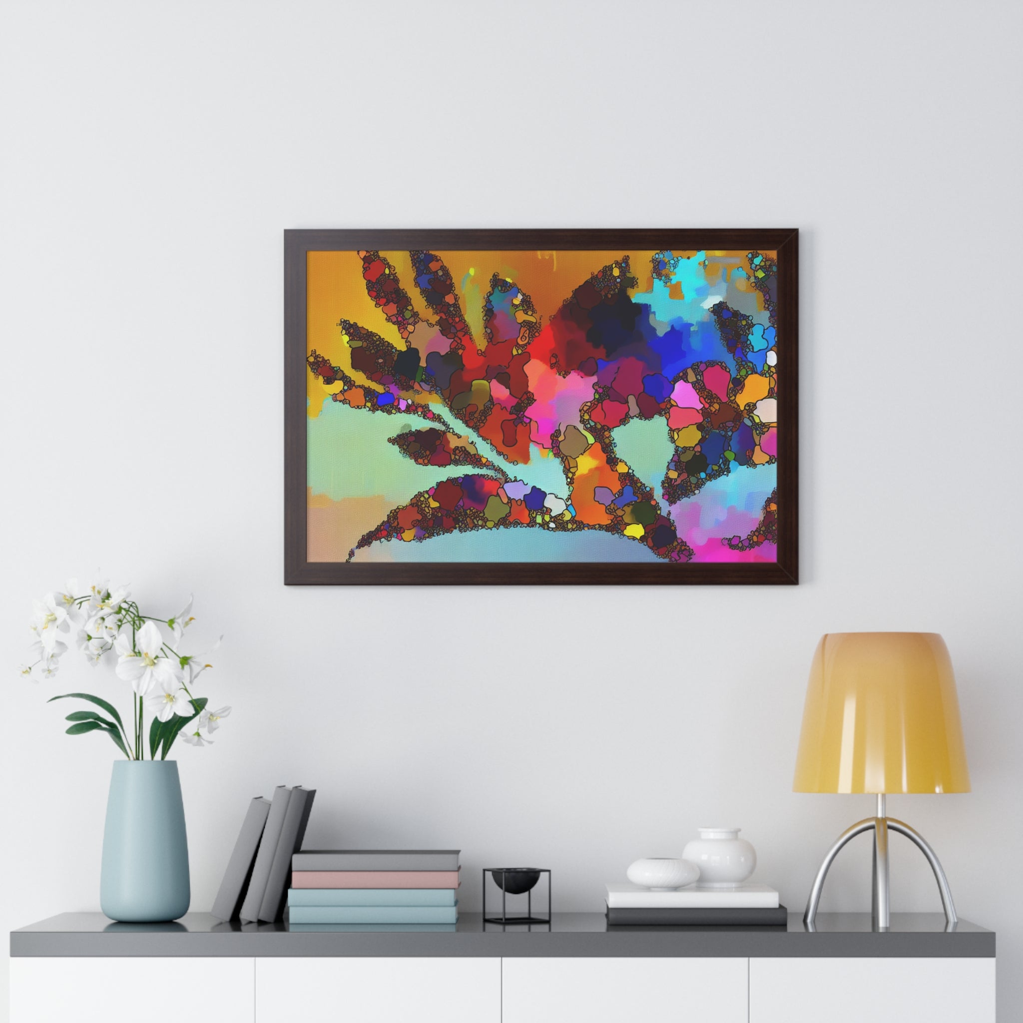 Botanical Rhythm and Flow | Framed Print