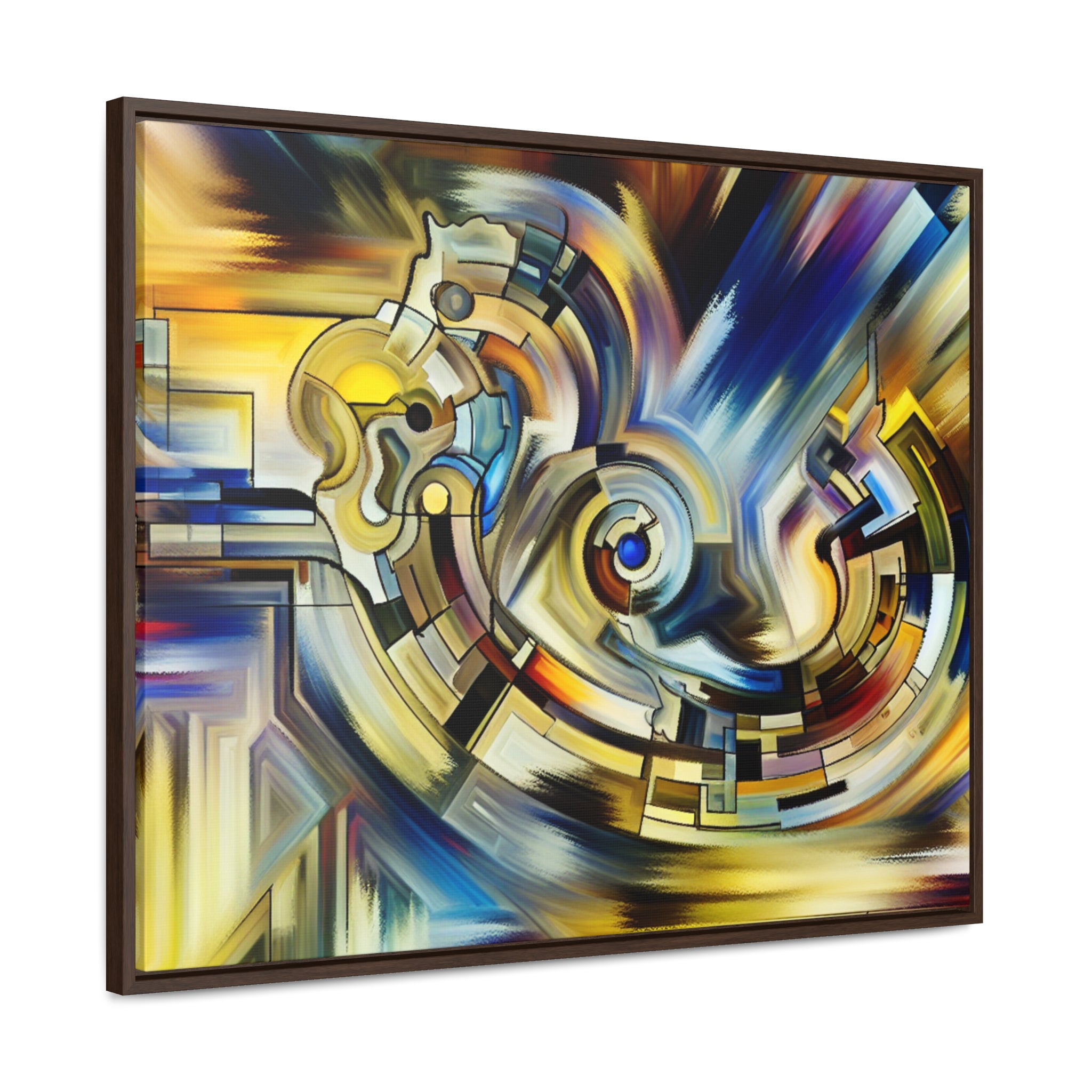 Kinetic Symphony of Chaos | Framed Canvas