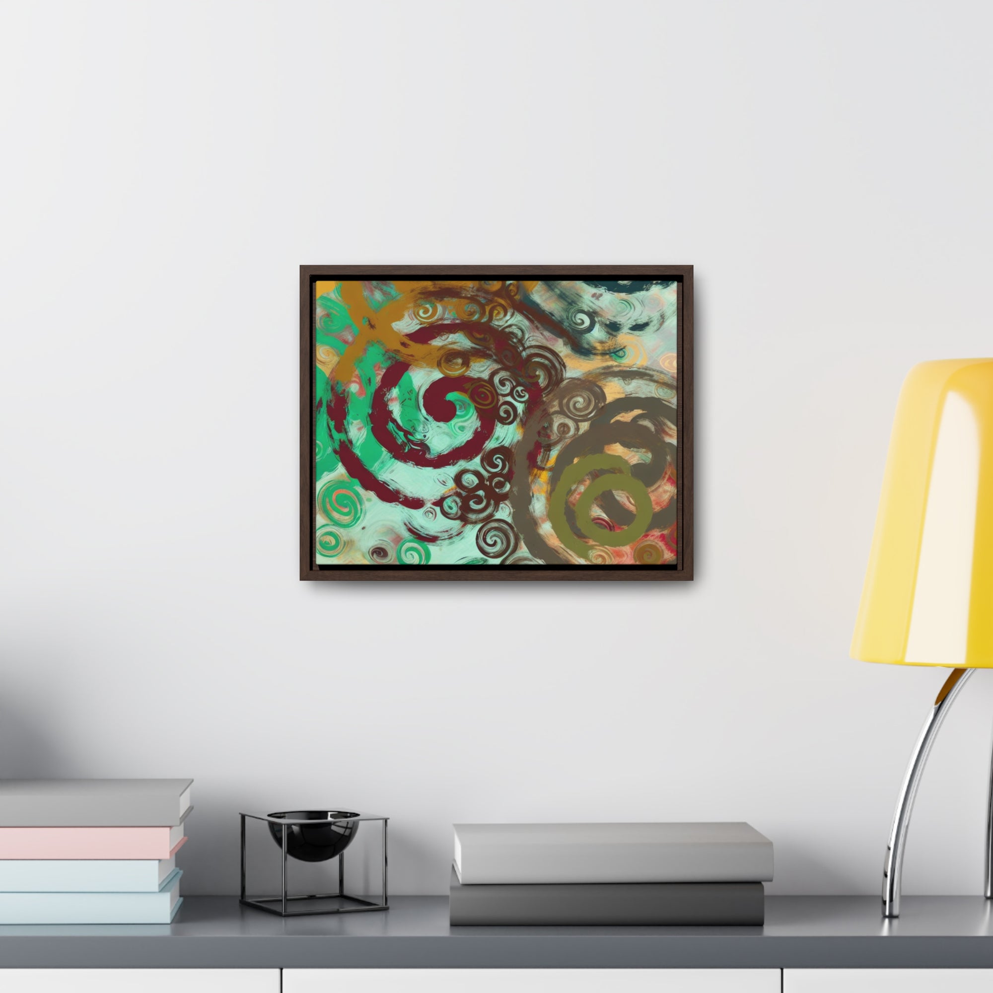 Dance of Colors | Framed Canvas