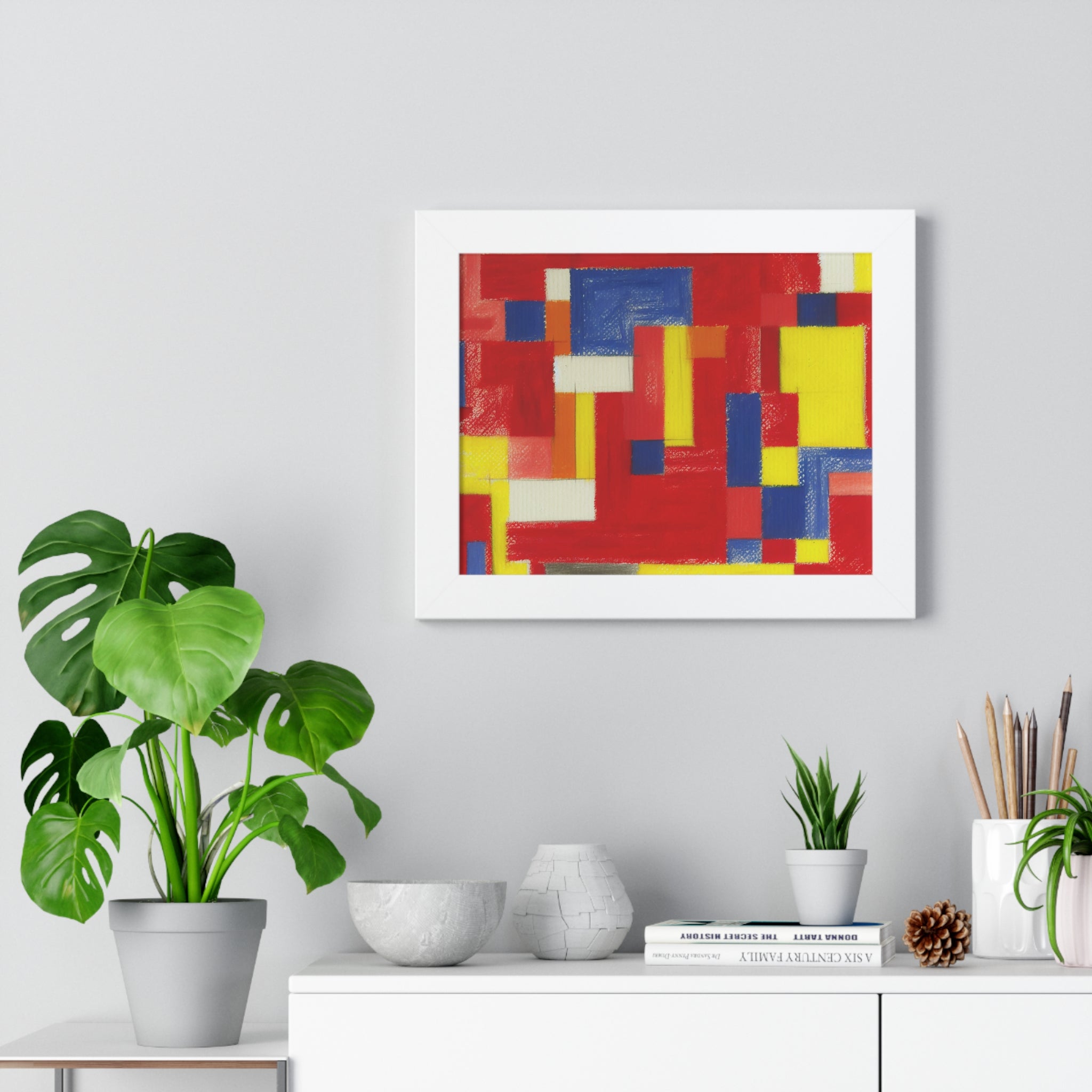 Vibrant Rhythmic Harmony | Framed Print