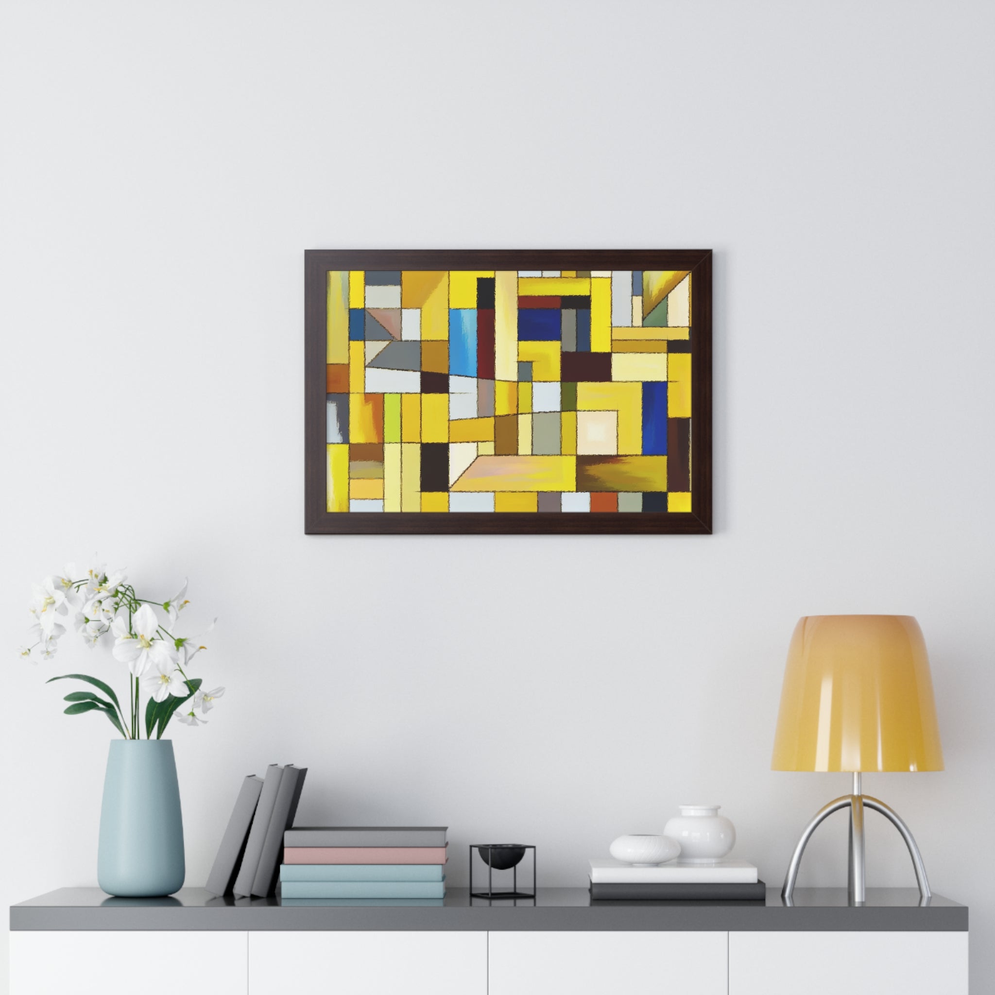 Chromatic Fragments and Light | Framed Print