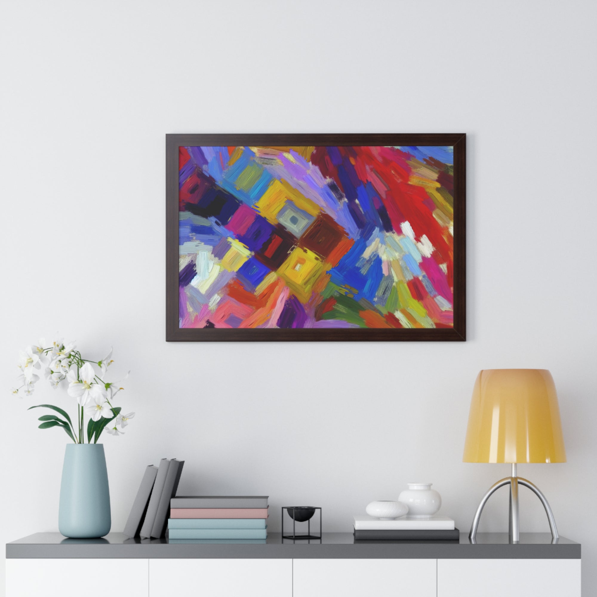 Chromatic Serenade | Framed Print