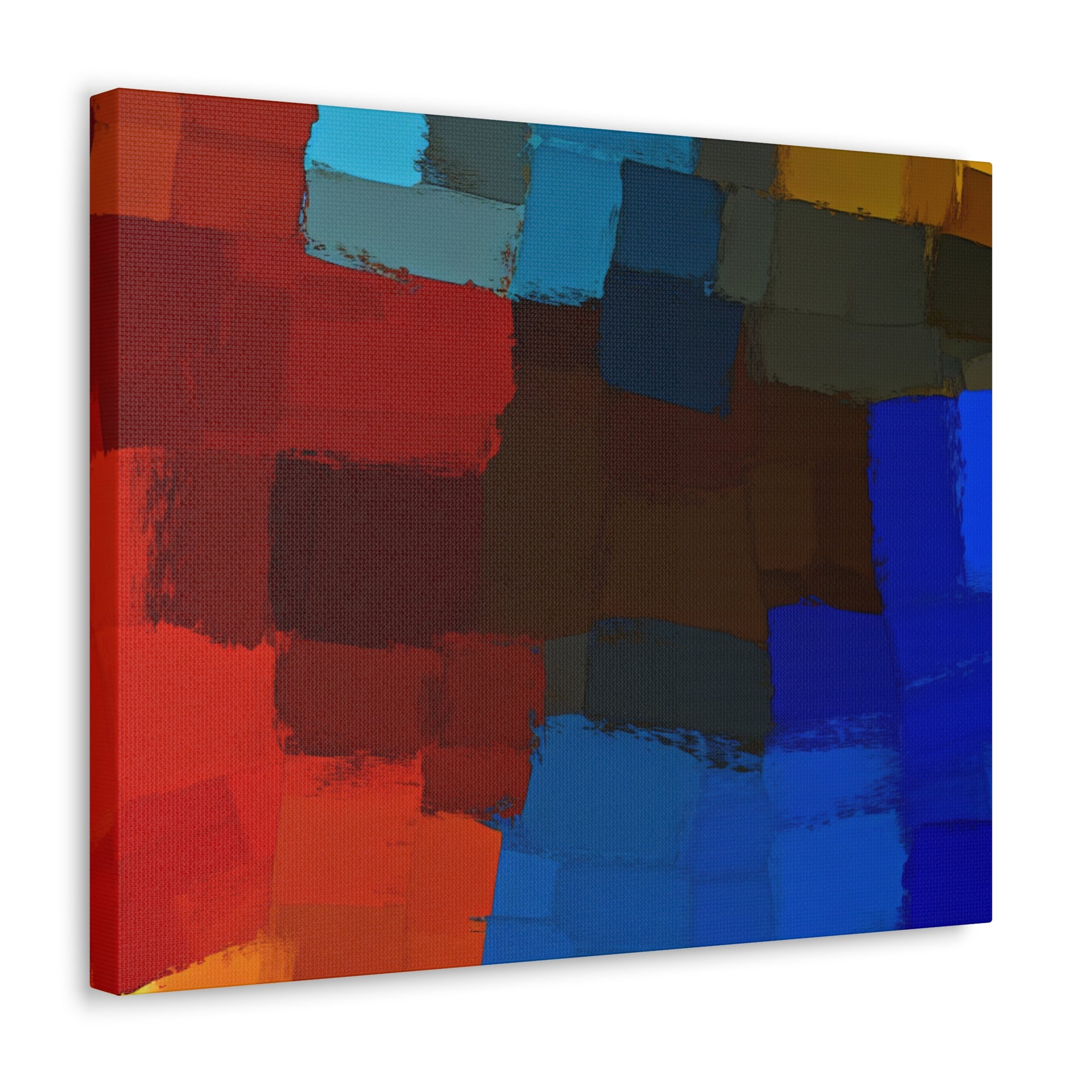 Chromatic Interplay and Duet | Canvas