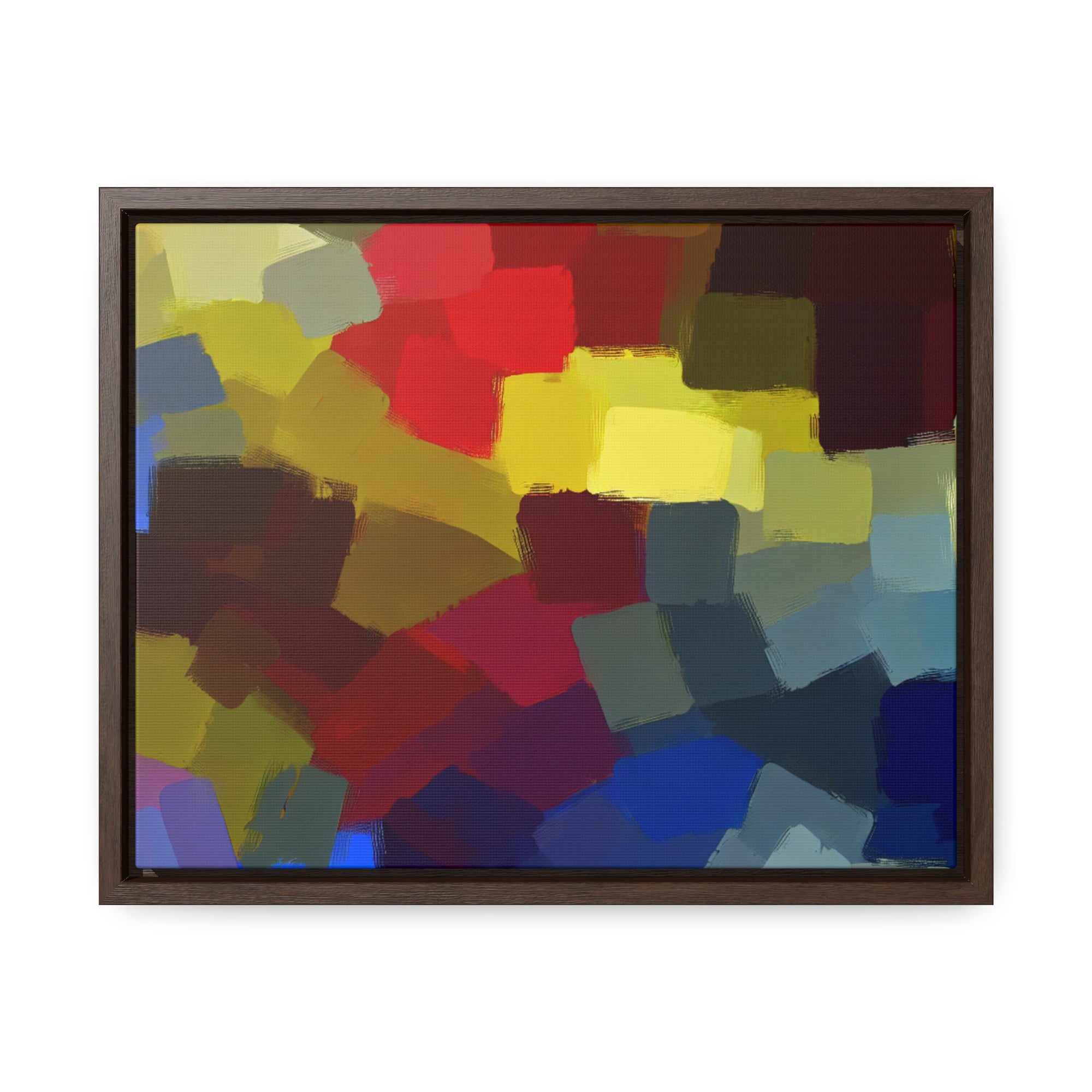 Rhythm of Colors | Framed Canvas