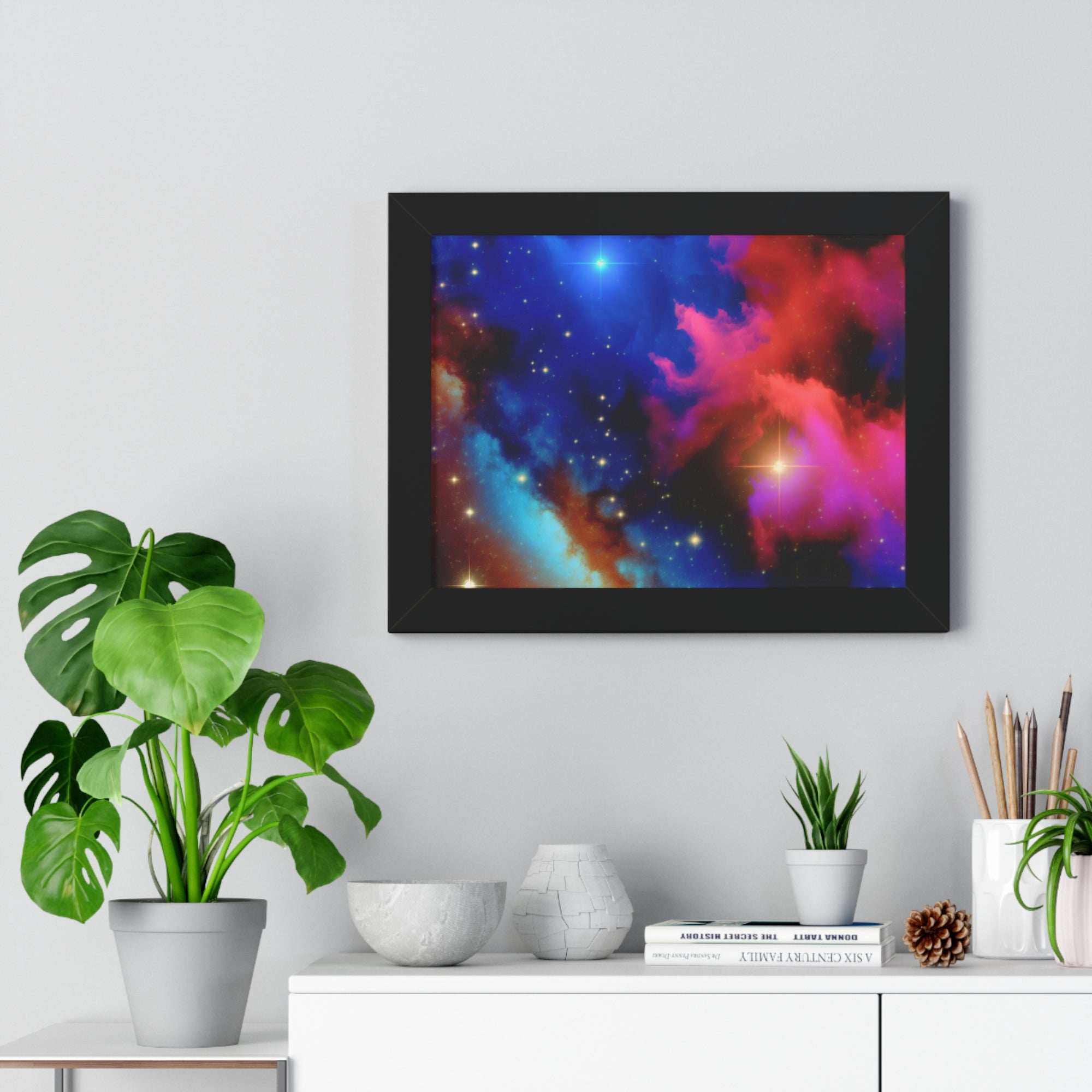 Celestial Whirl and Daze | Framed Print