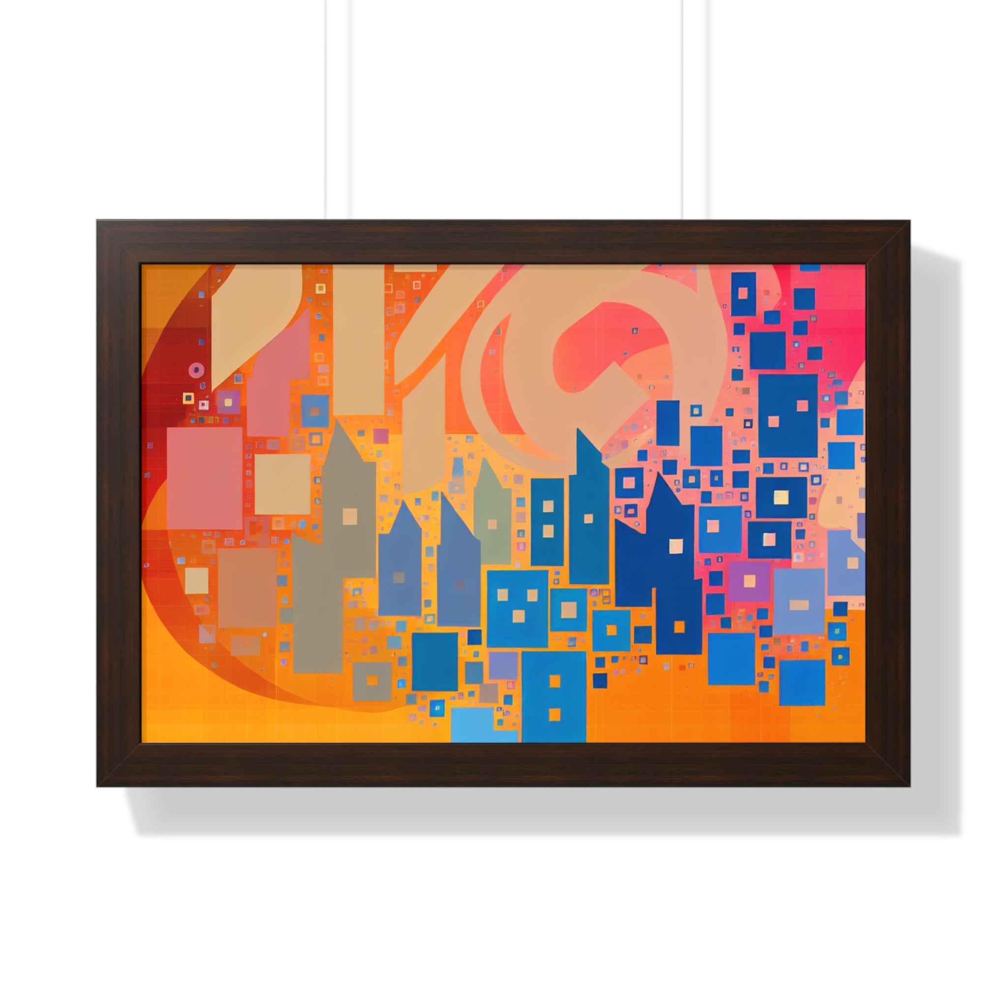 Metropolis in Motion | Framed Print