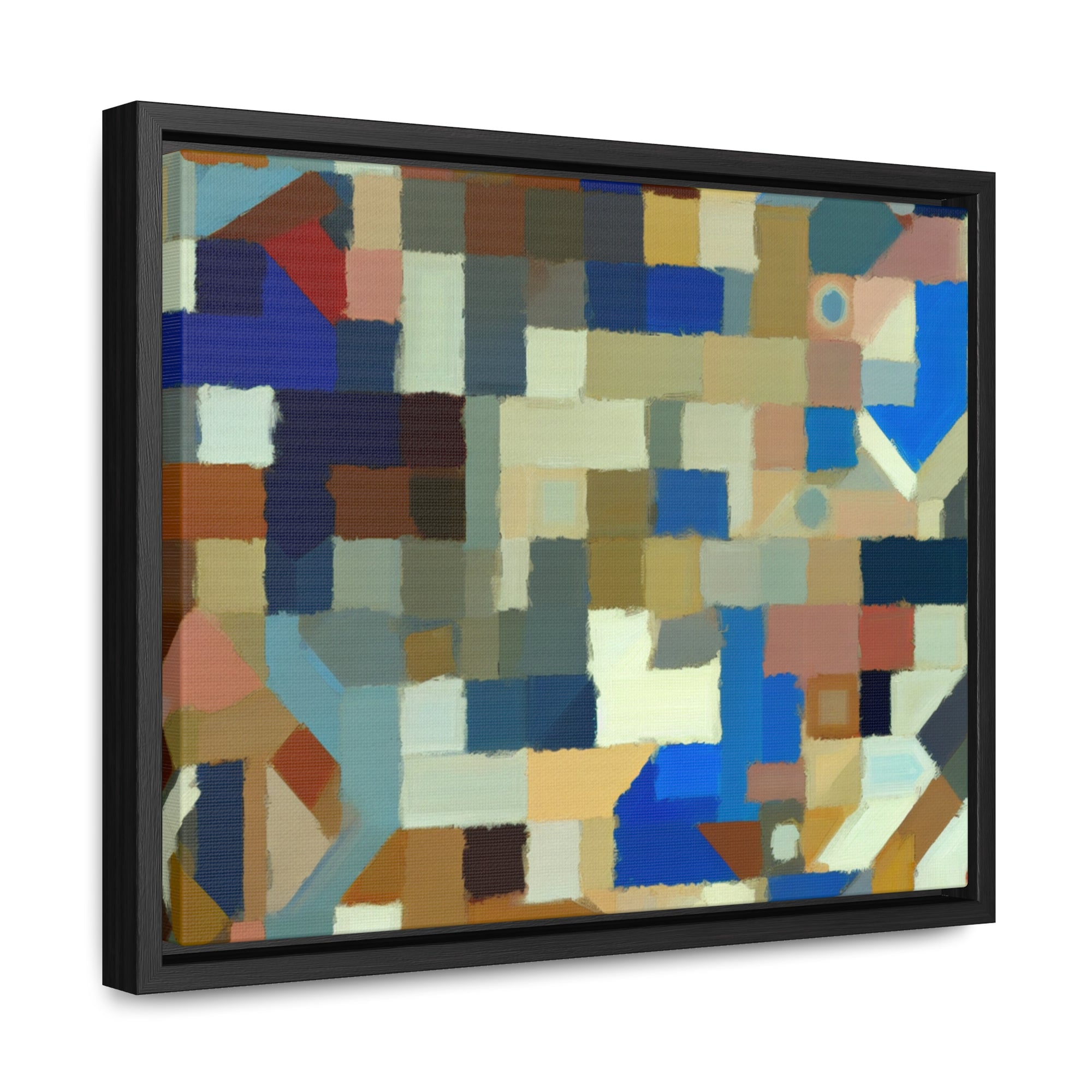 Fractured Symphony of Color | Framed Canvas