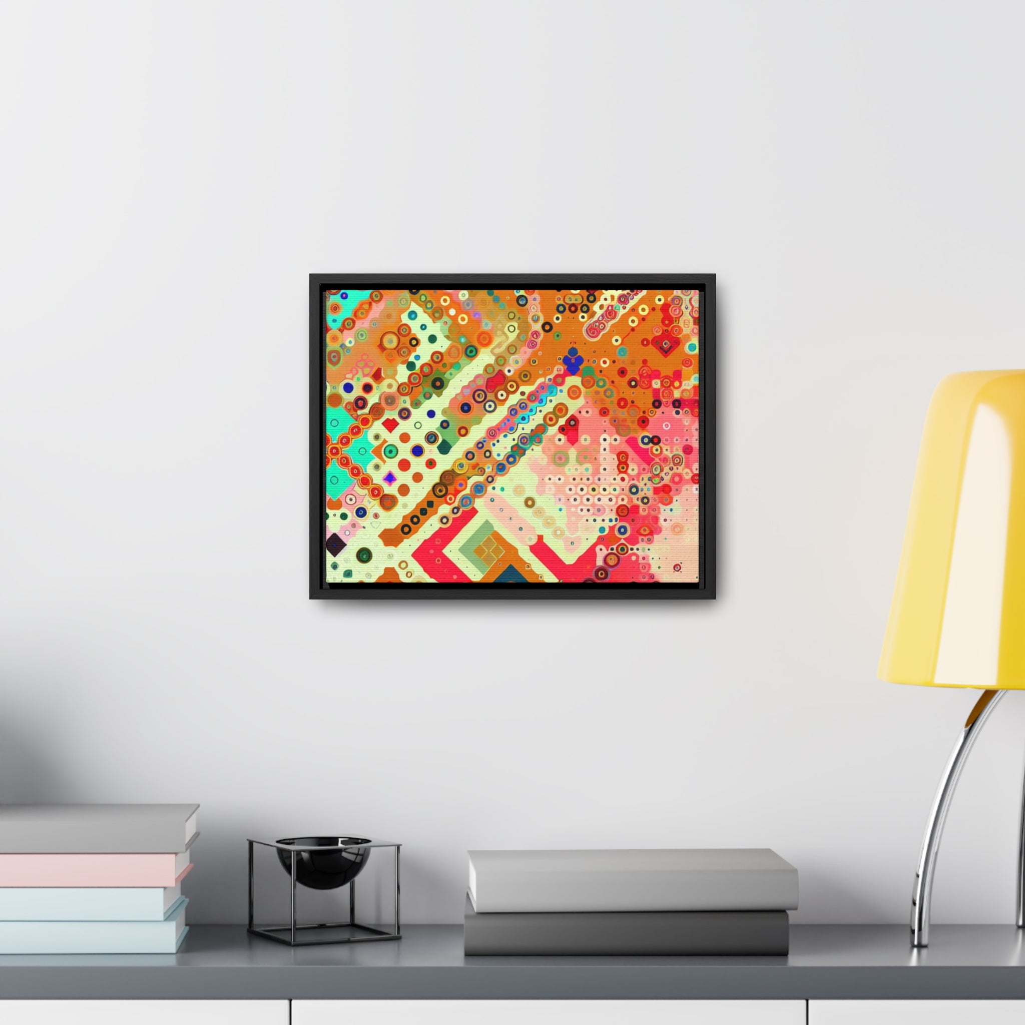 Elysian Whirlwind Dance | Framed Canvas