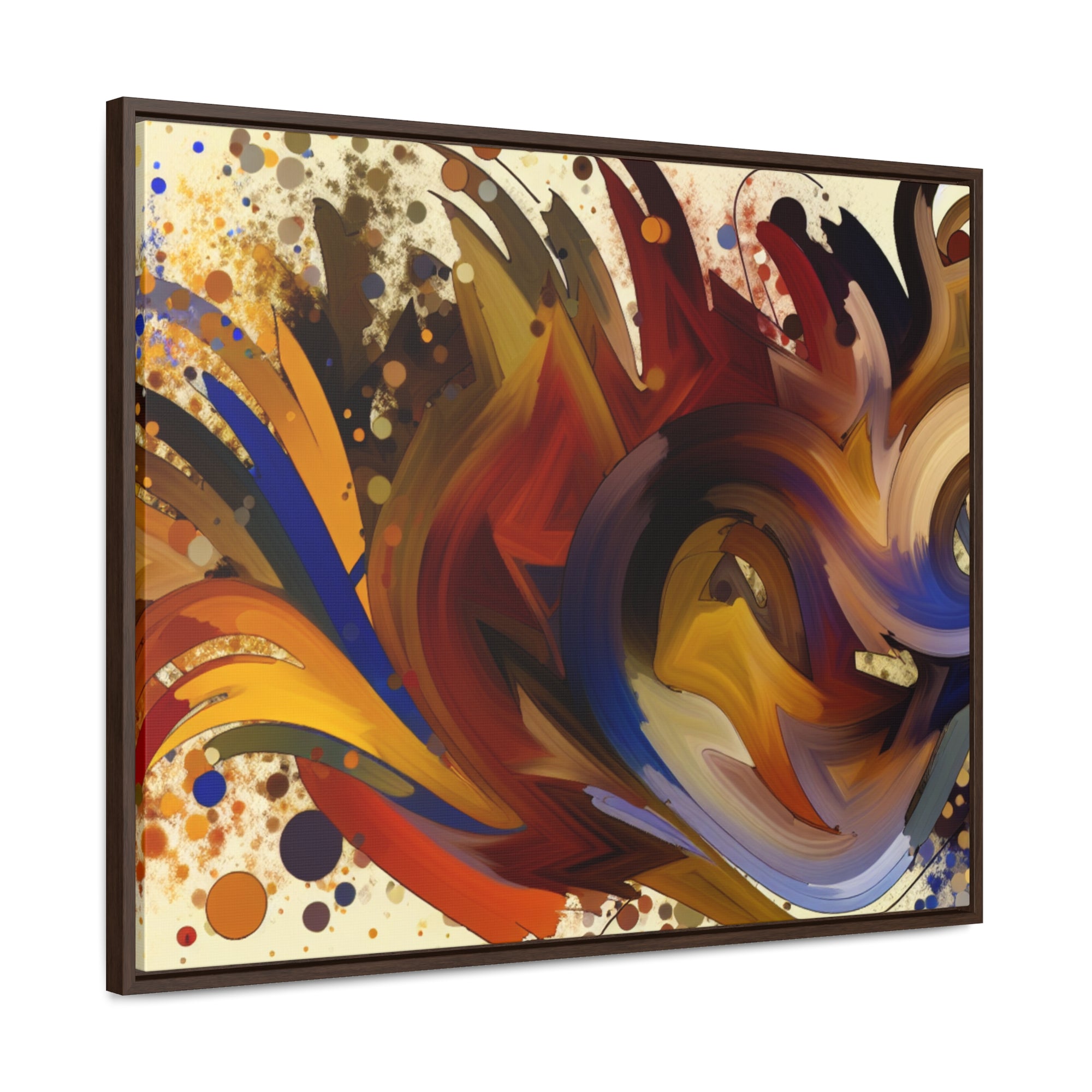 Primal Energies Unleashed | Framed Canvas