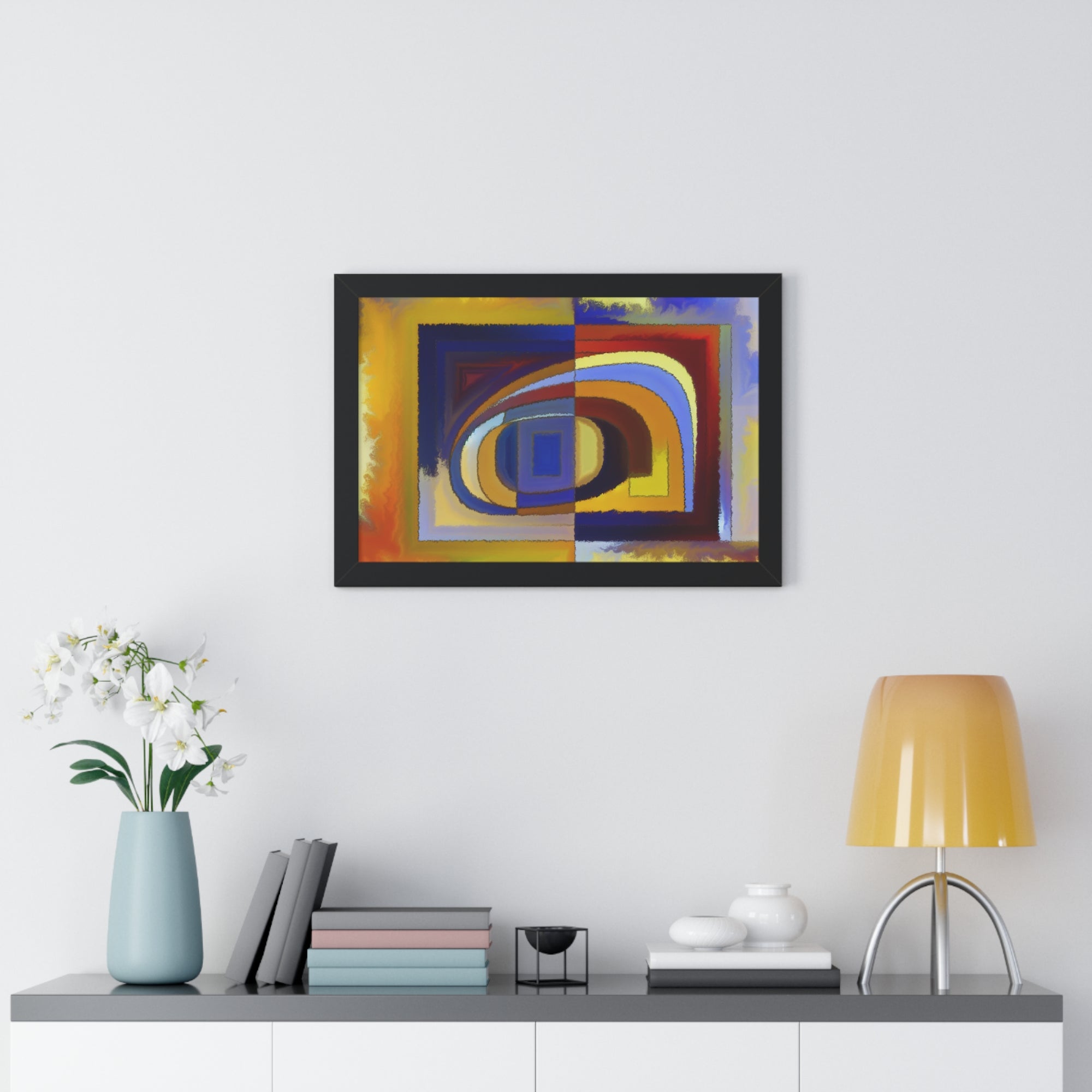 Chromatic Whispers and Dreams | Framed Print