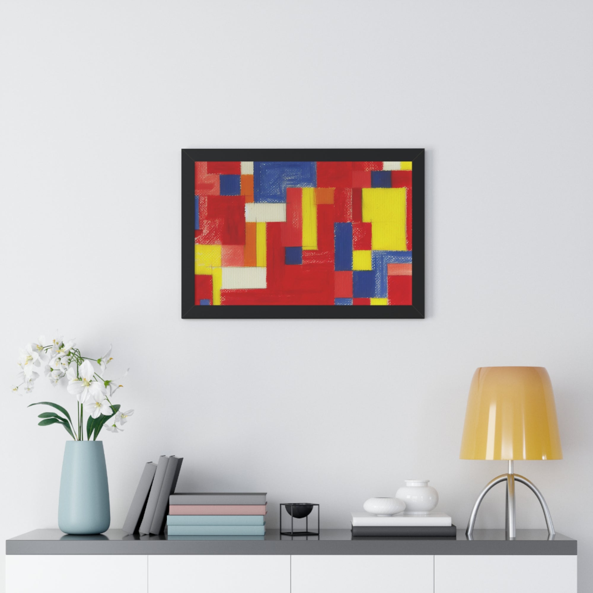 Vibrant Rhythmic Harmony | Framed Print