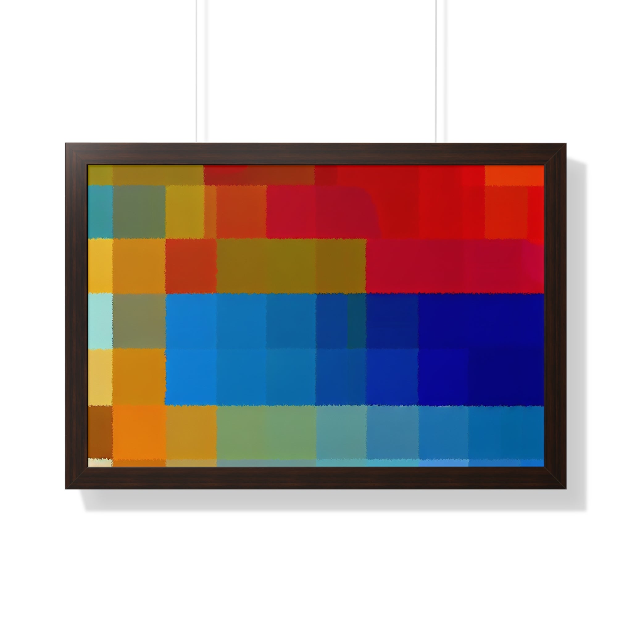 Rhythm of Color | Framed Print