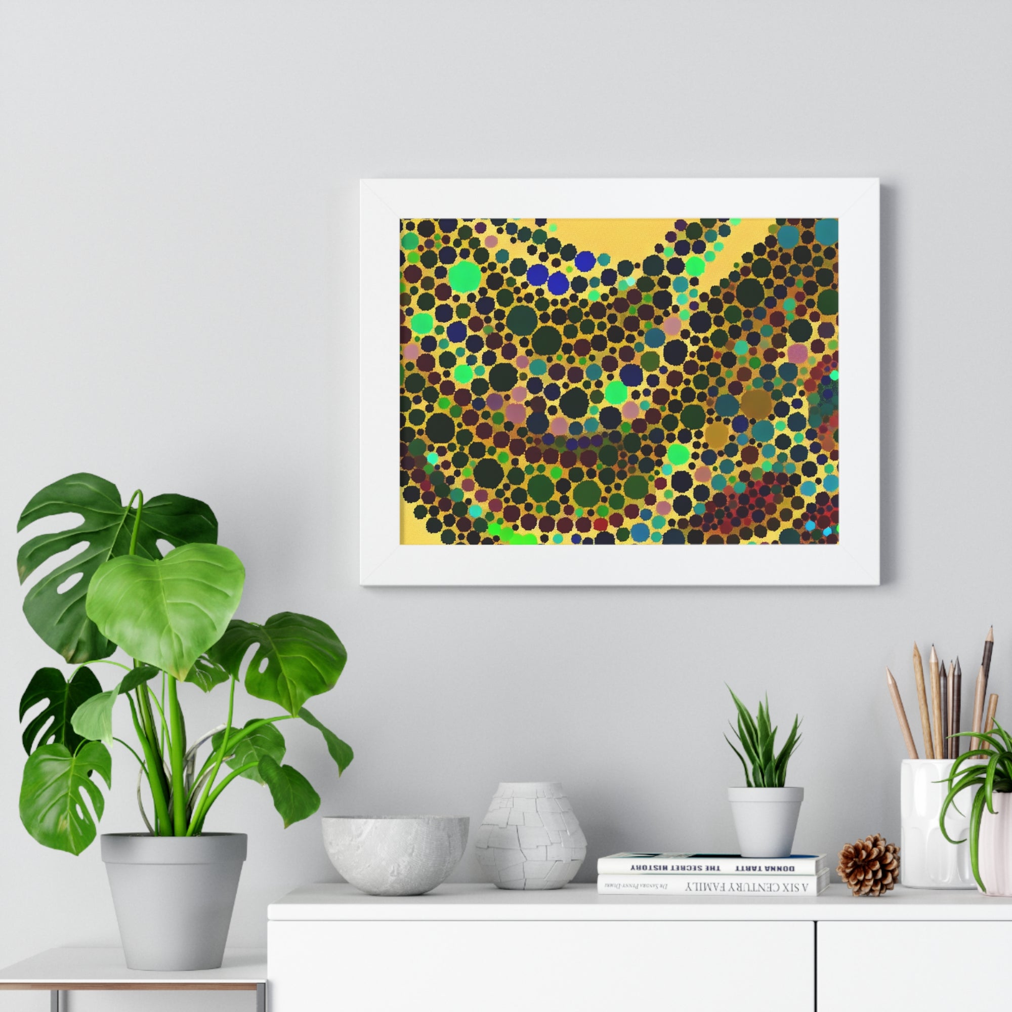 Circles of Cosmic Flow | Framed Print