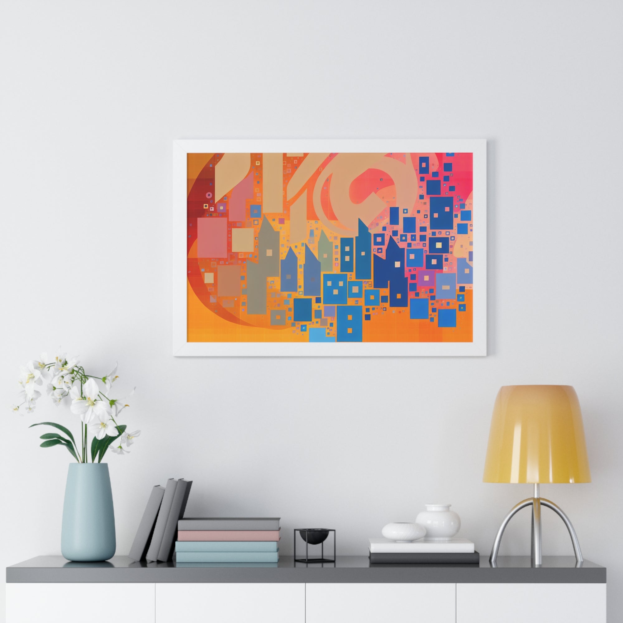 Metropolis in Motion | Framed Print