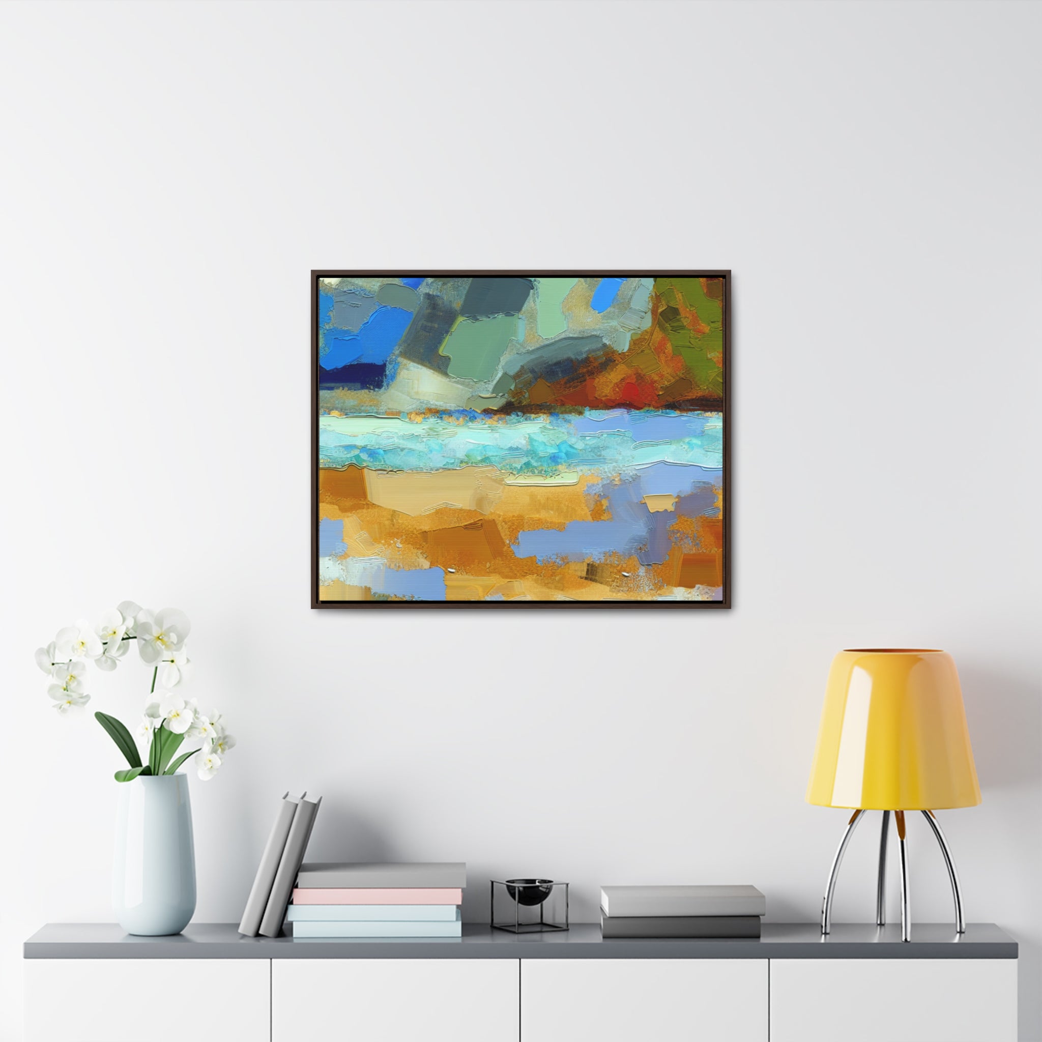 Seaside Reverie | Framed Canvas