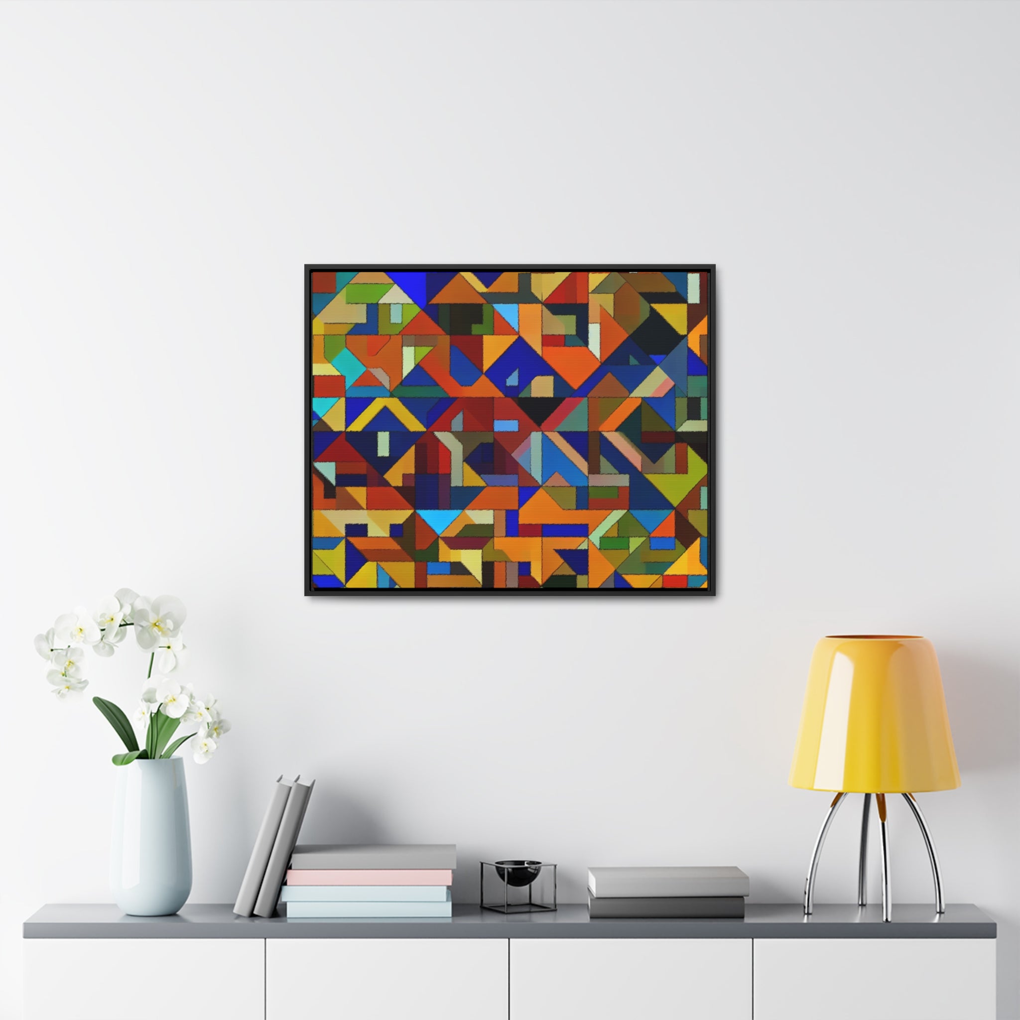 Kaleidoscope of Motion | Framed Canvas