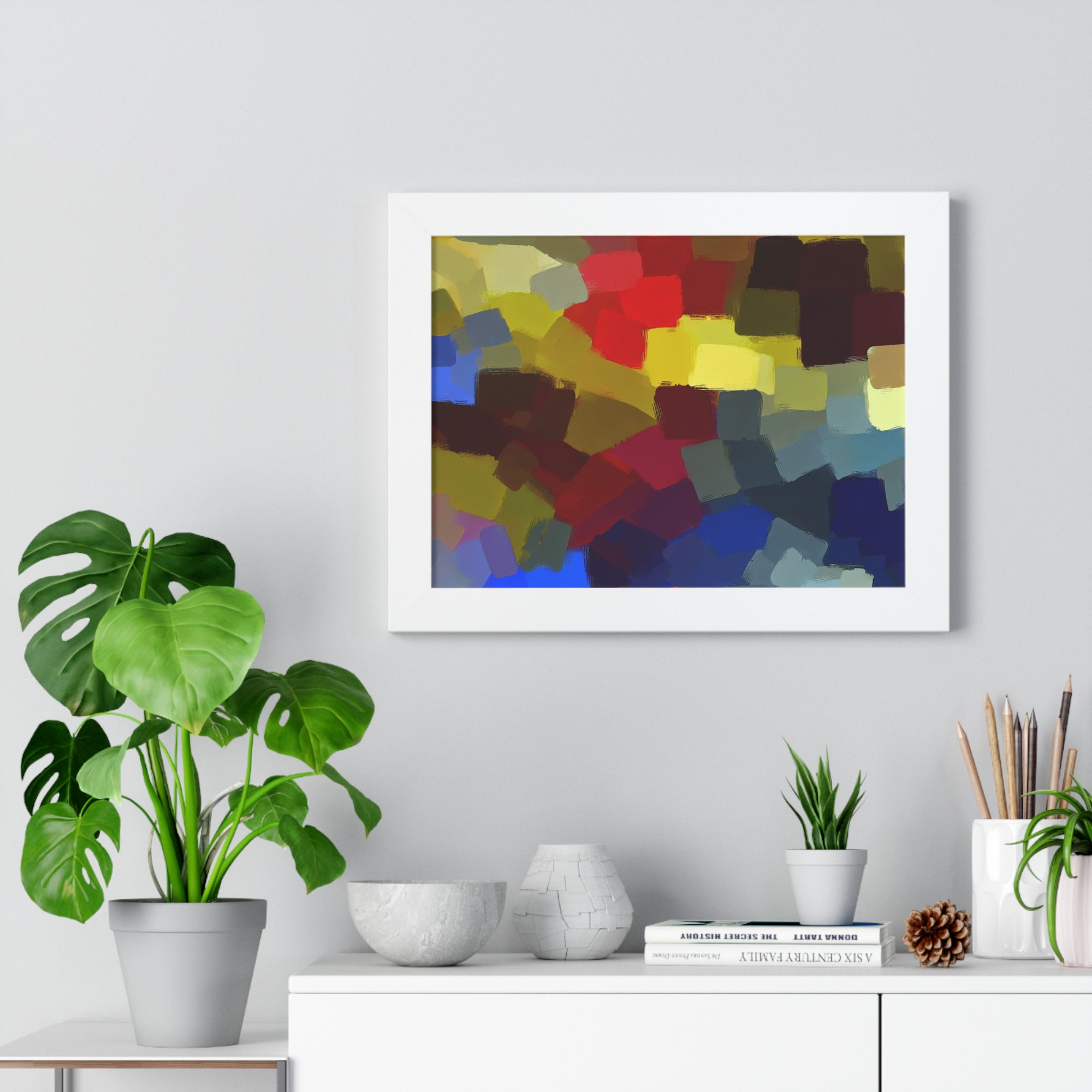 Rhythm of Colors | Framed Print