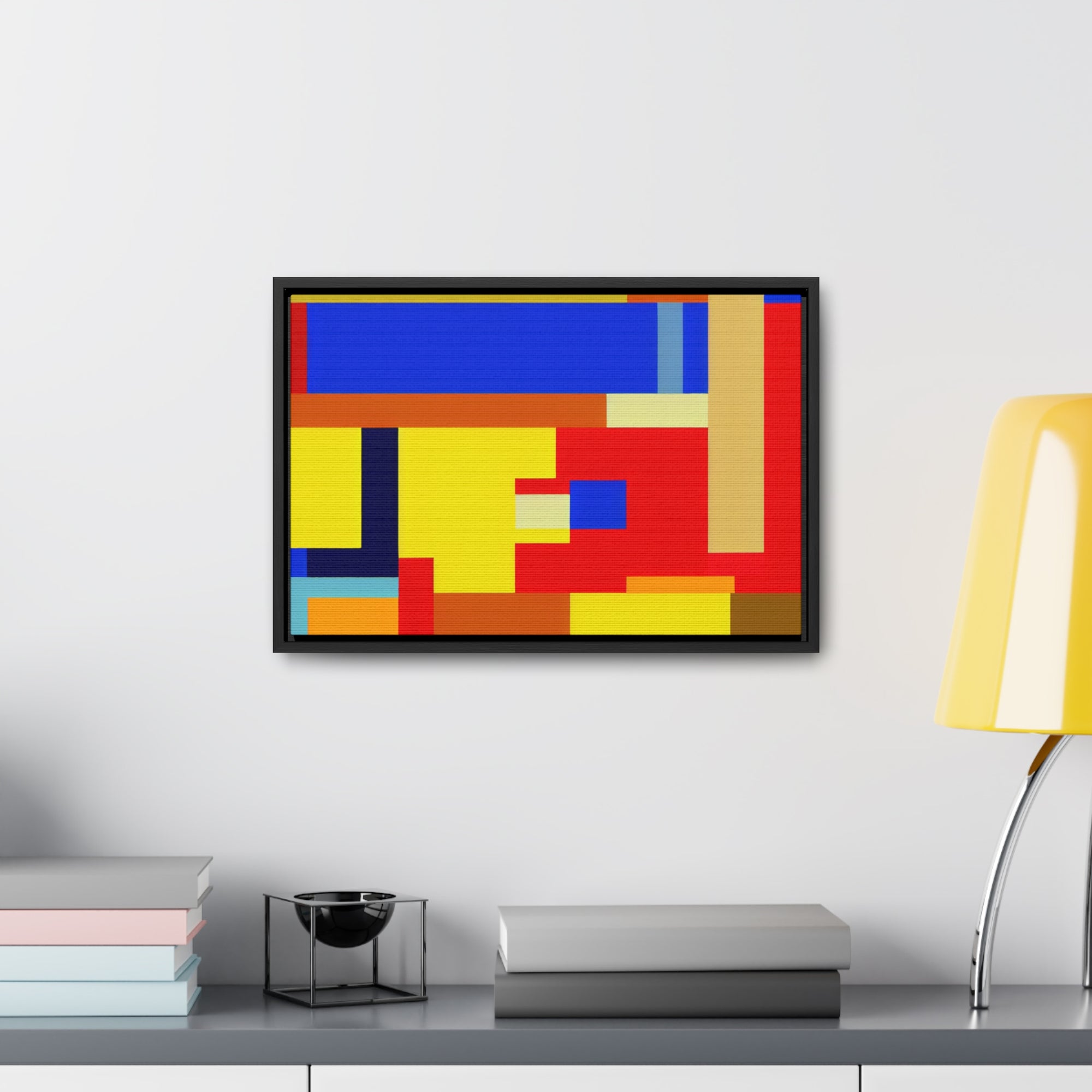 Vibrant Harmony Unleashed | Framed Canvas