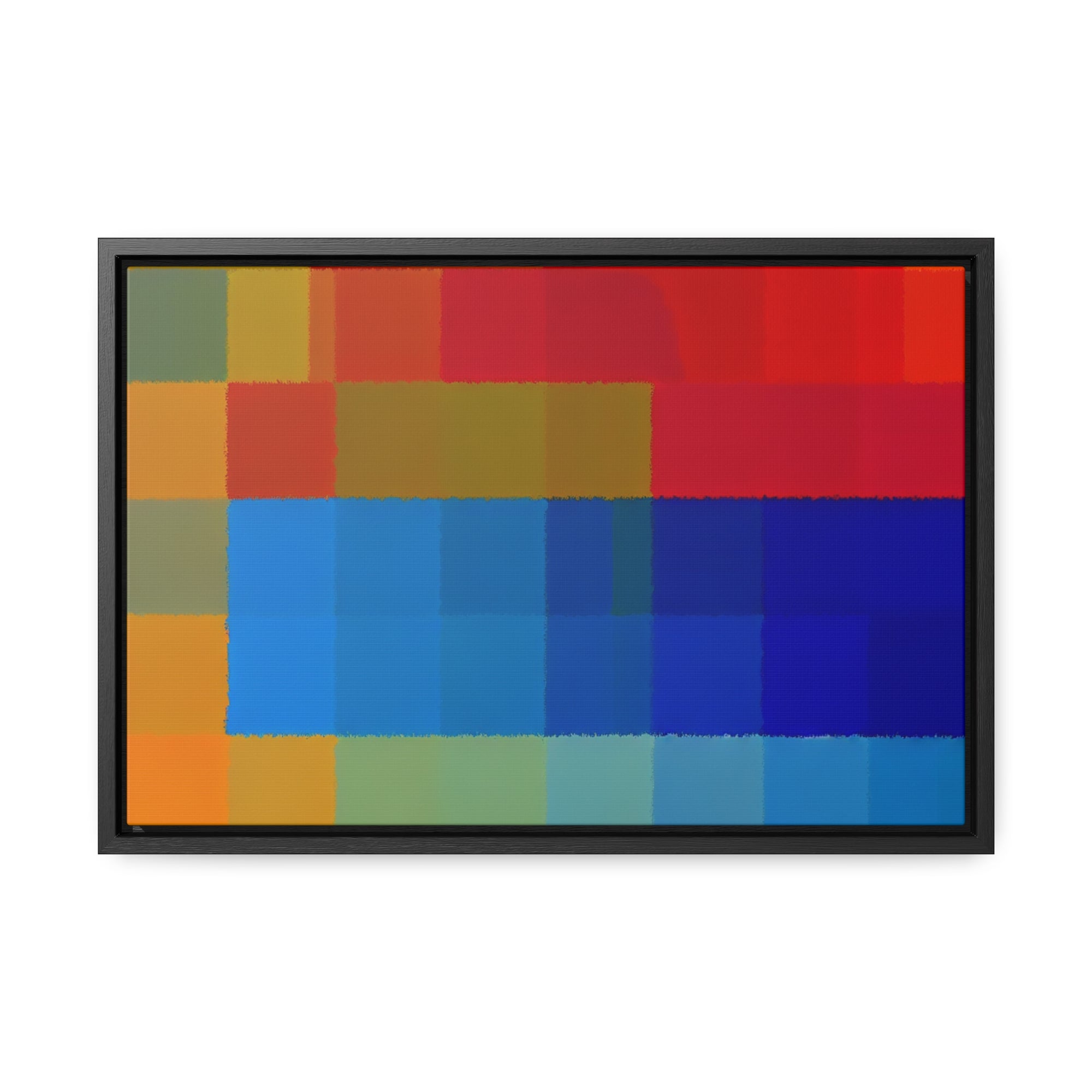 Rhythm of Color | Framed Canvas