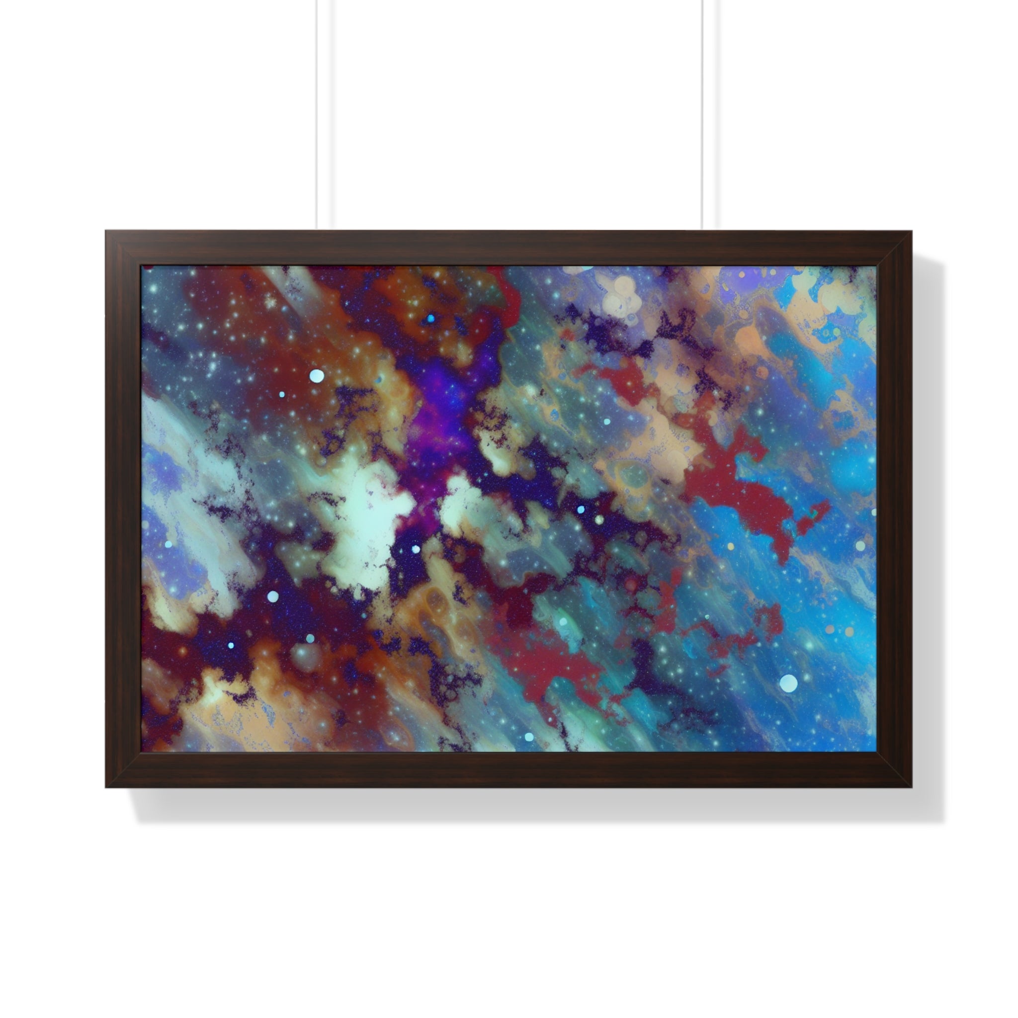 Stellar Whispers and Cosmic Dreams | Framed Print