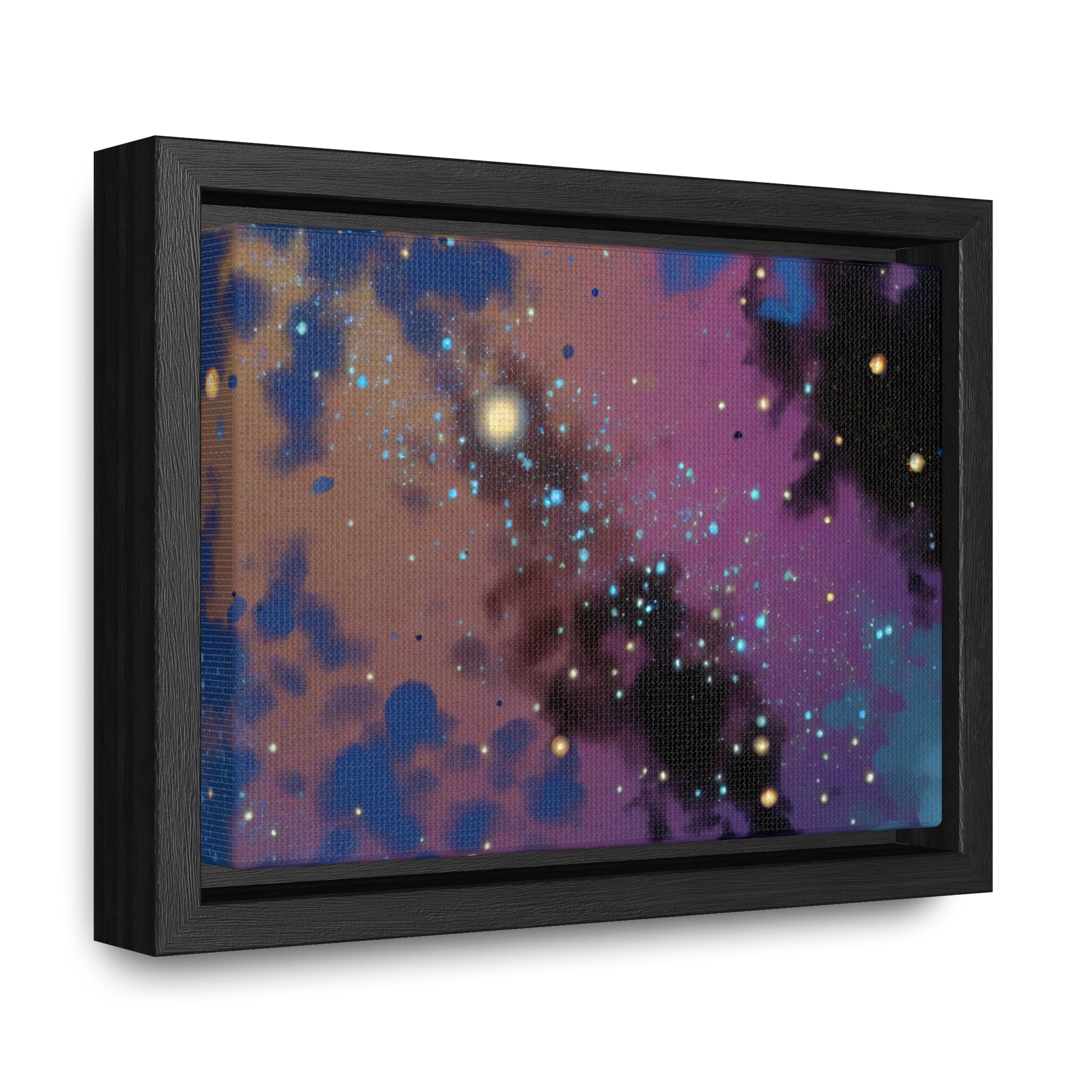 Galactic Whispers and Dreams | Framed Canvas