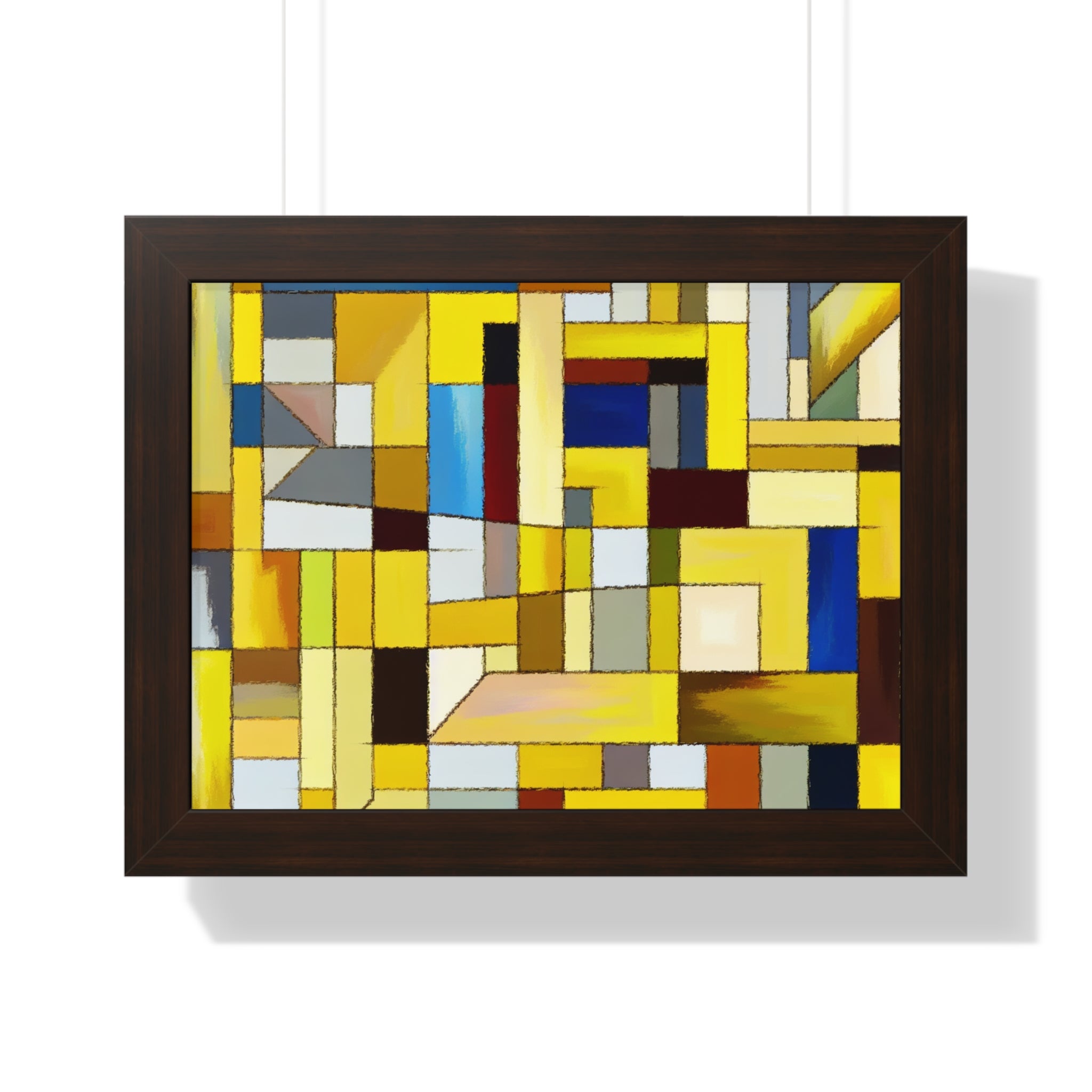 Chromatic Fragments and Light | Framed Print