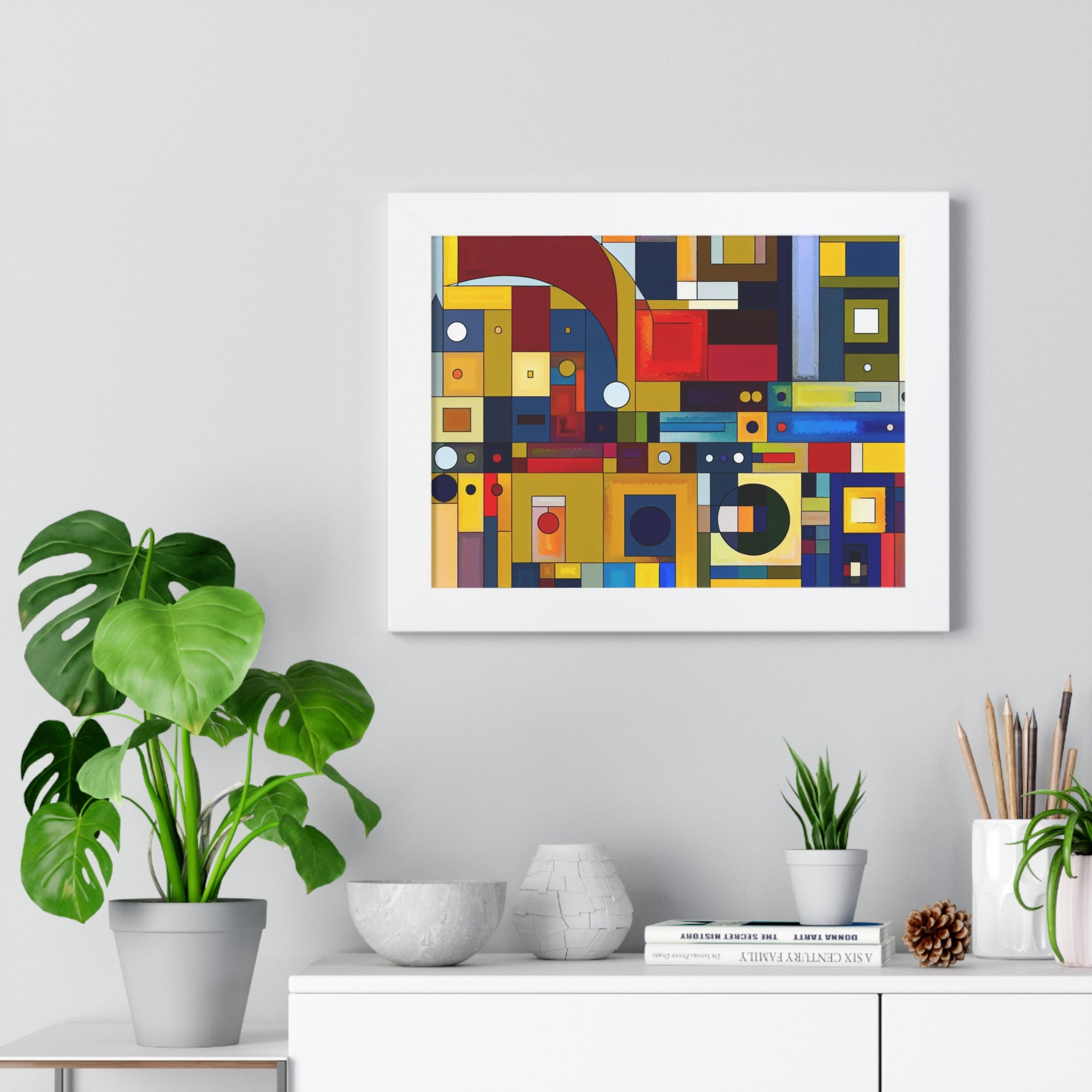 Chromatic Intersections | Framed Print