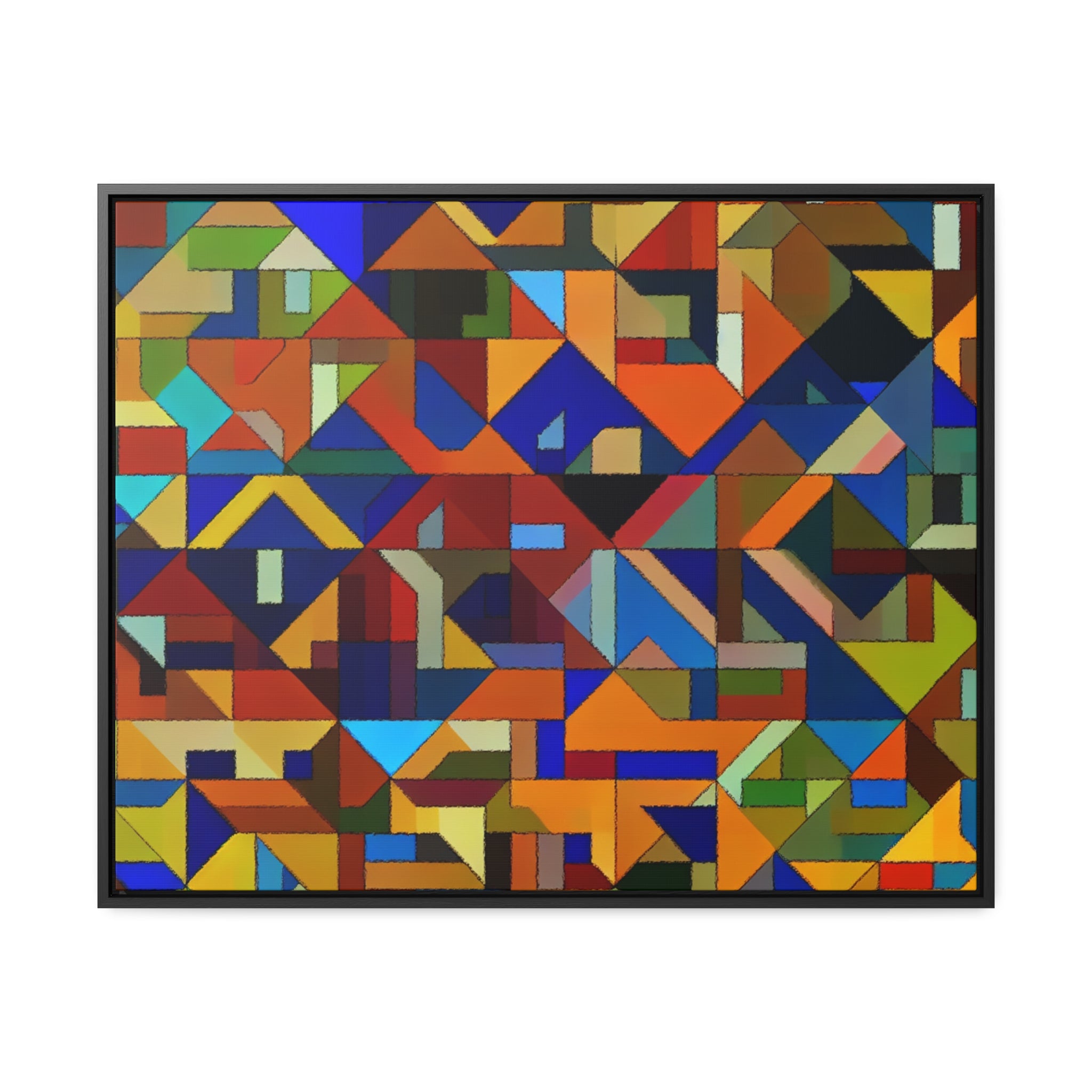 Kaleidoscope of Motion | Framed Canvas