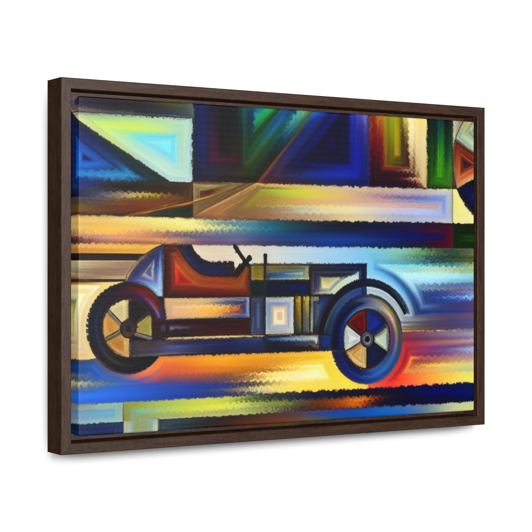 Velocity and Vibration | Framed Canvas