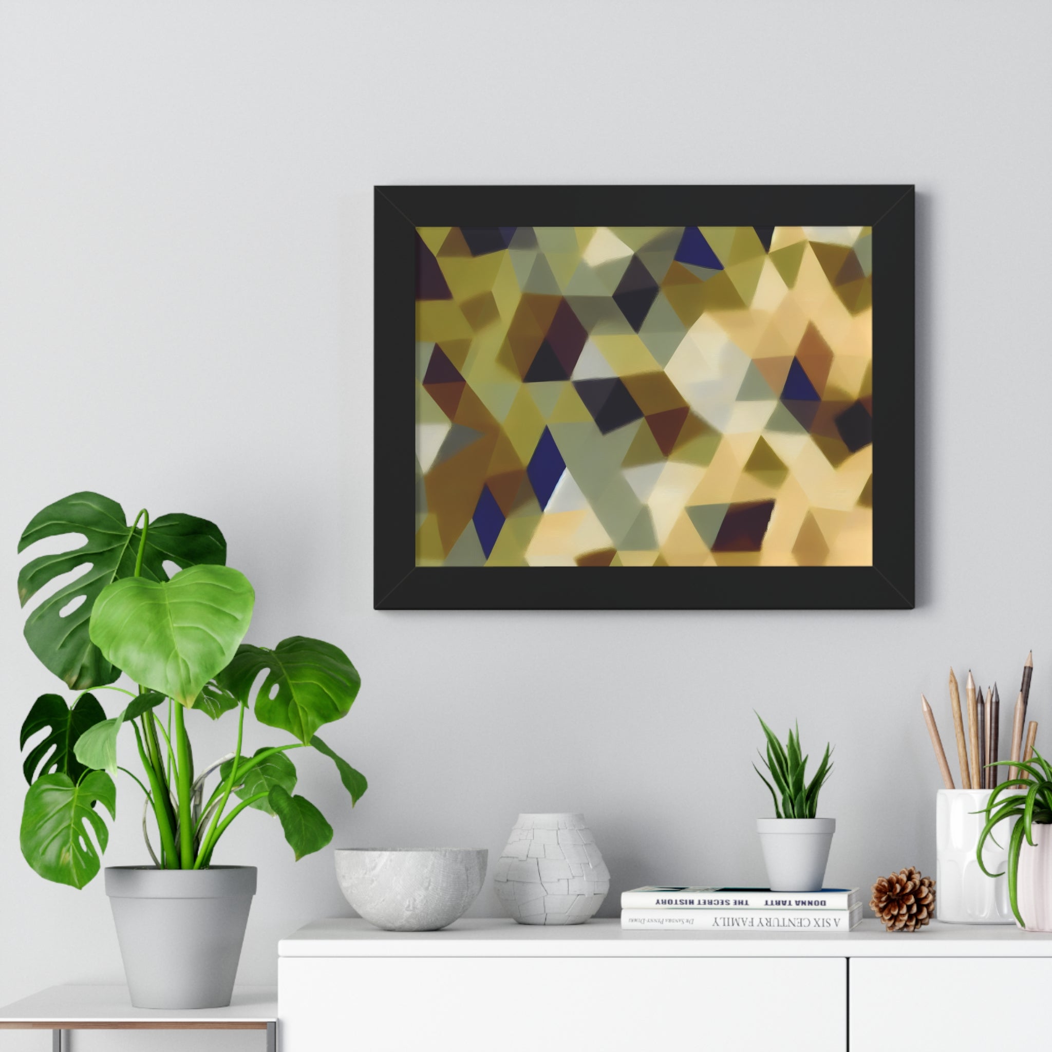 Retro Reflections and Whispers | Framed Print