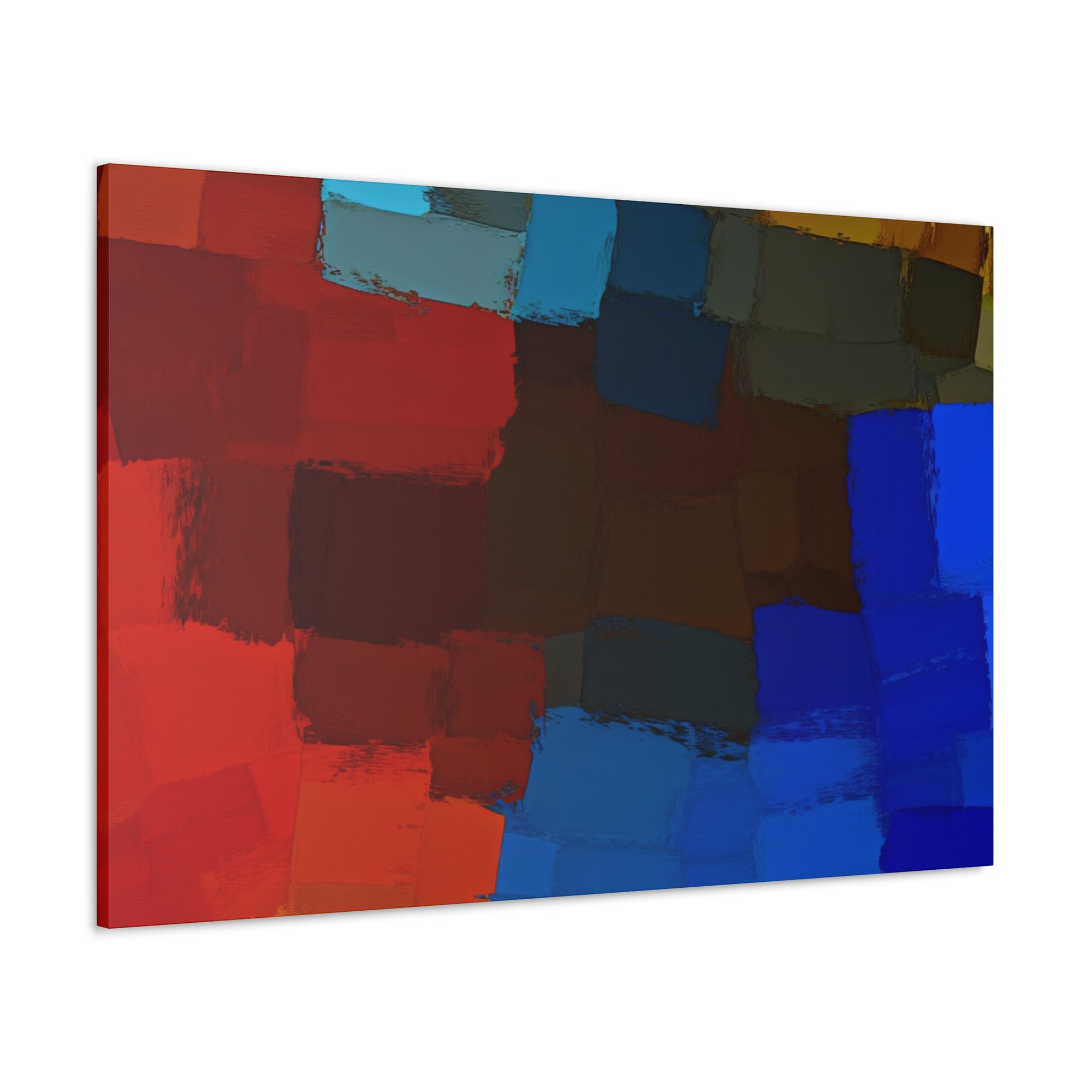 Chromatic Interplay and Duet | Canvas