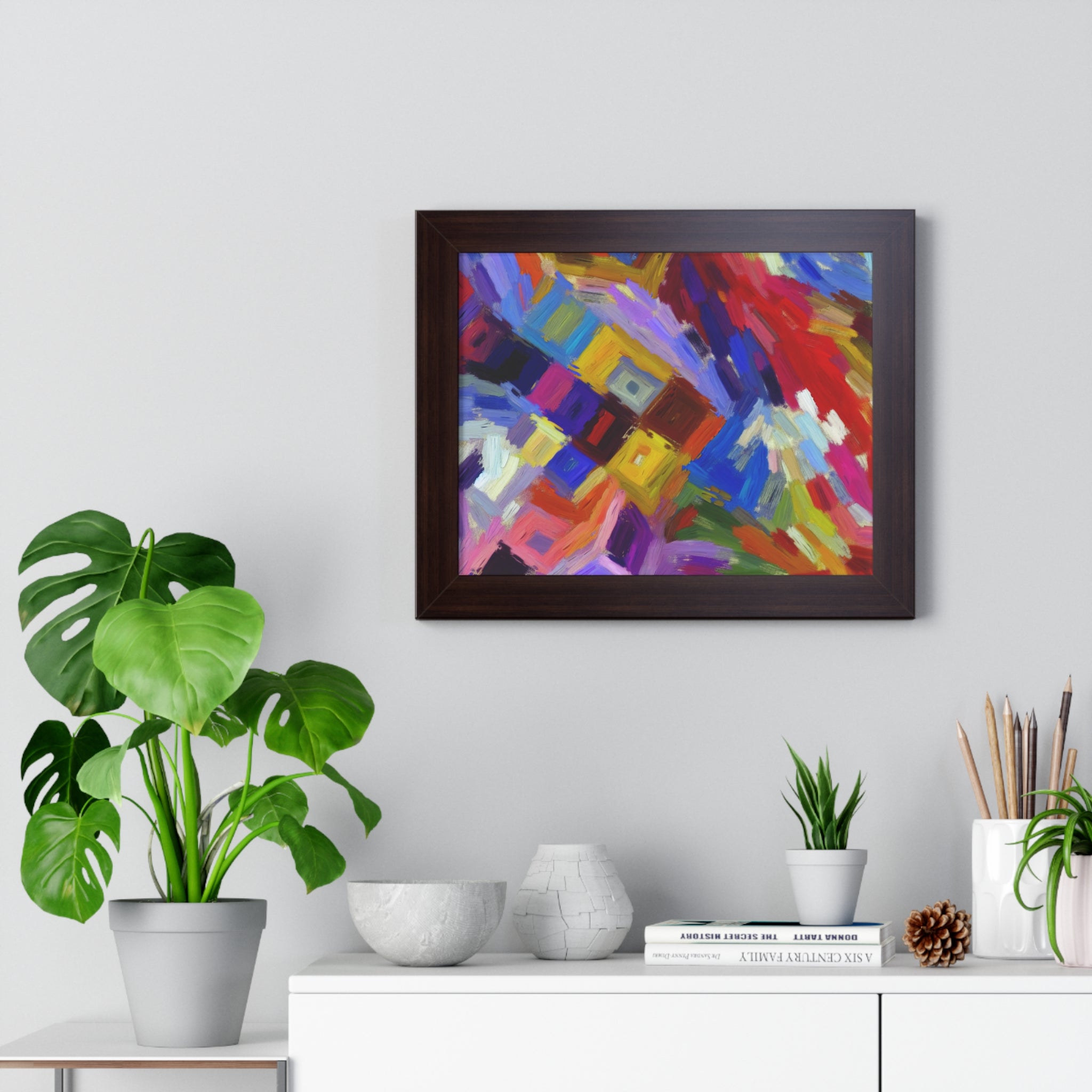 Chromatic Serenade | Framed Print