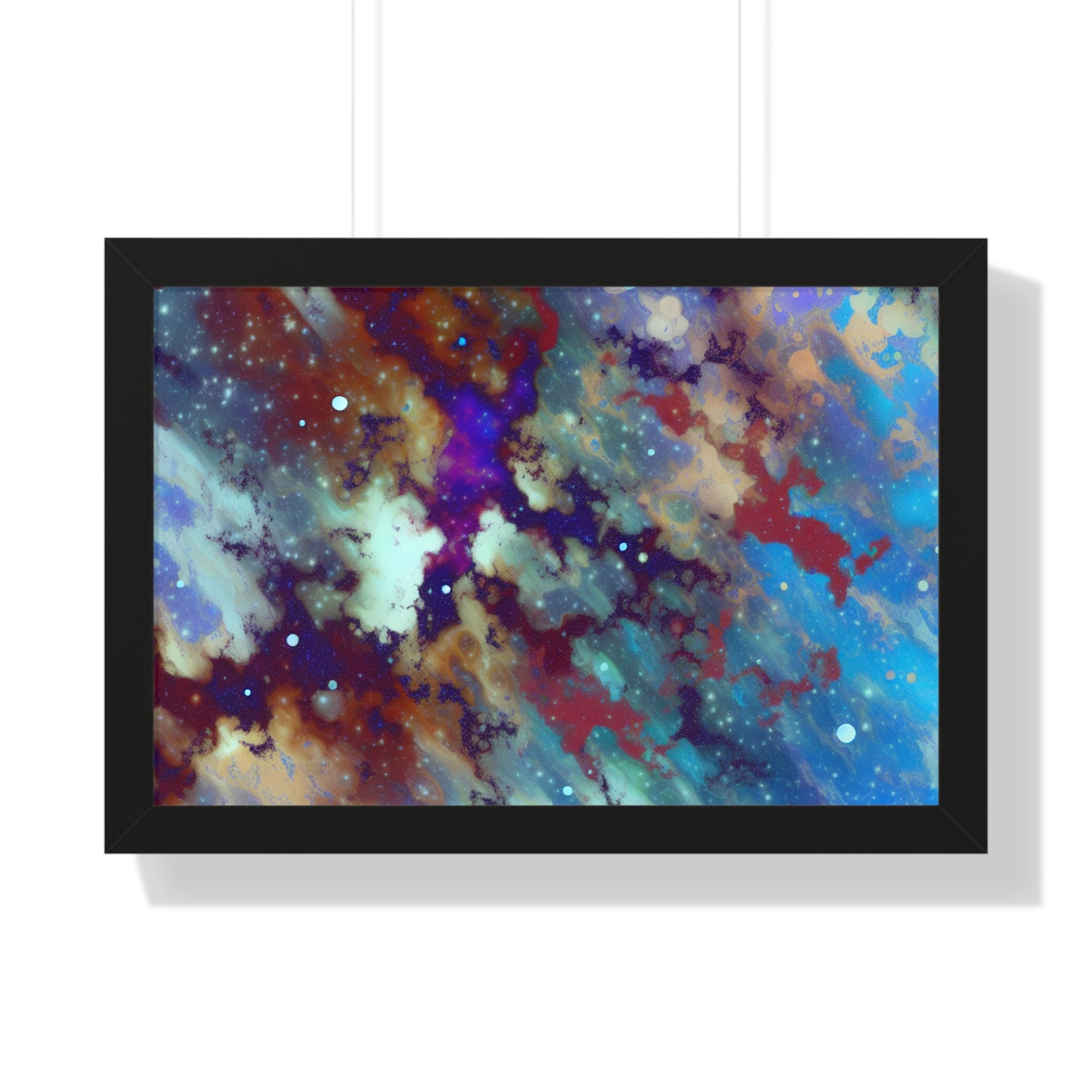 Stellar Whispers and Cosmic Dreams | Framed Print