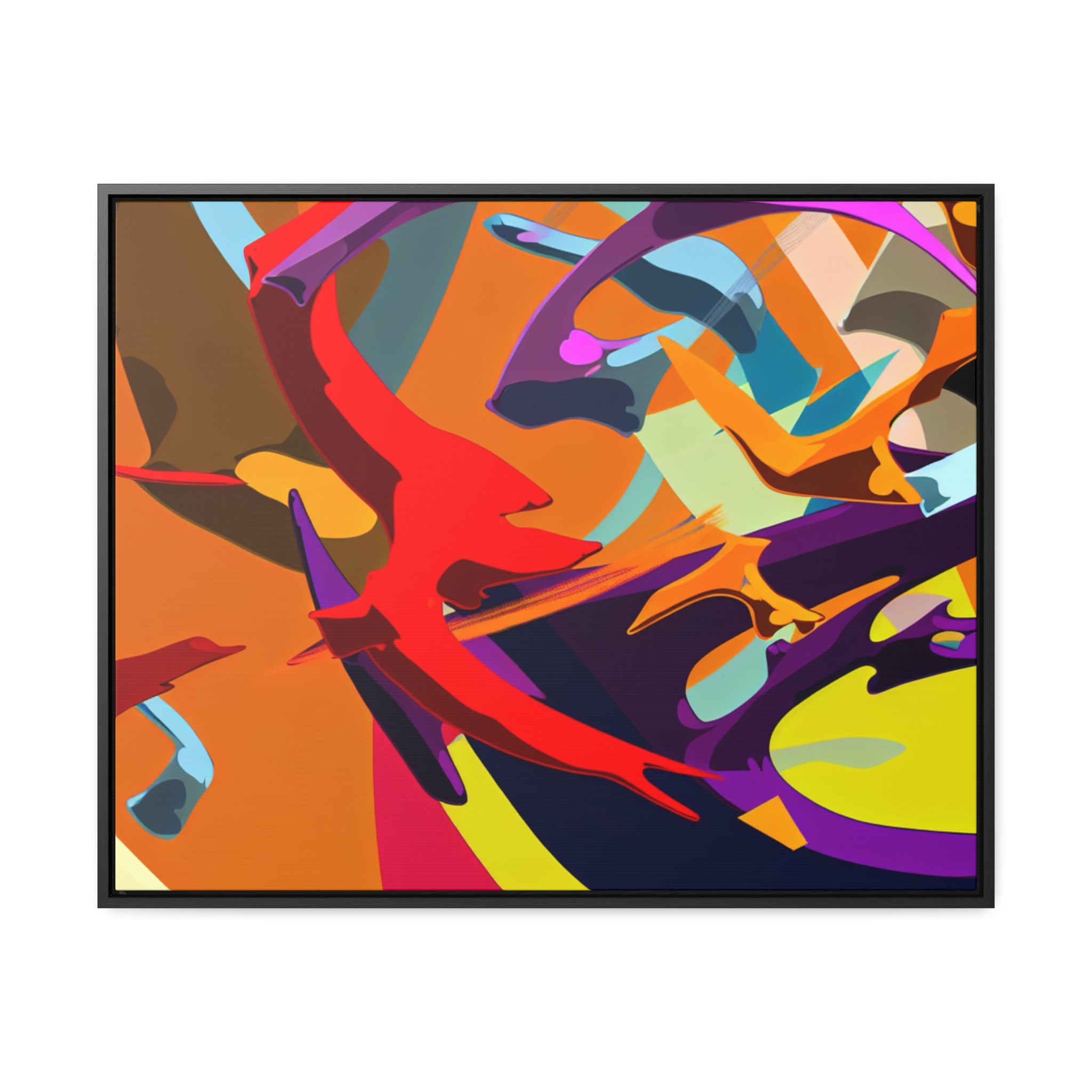 Elysium Dreams and Colors | Framed Canvas