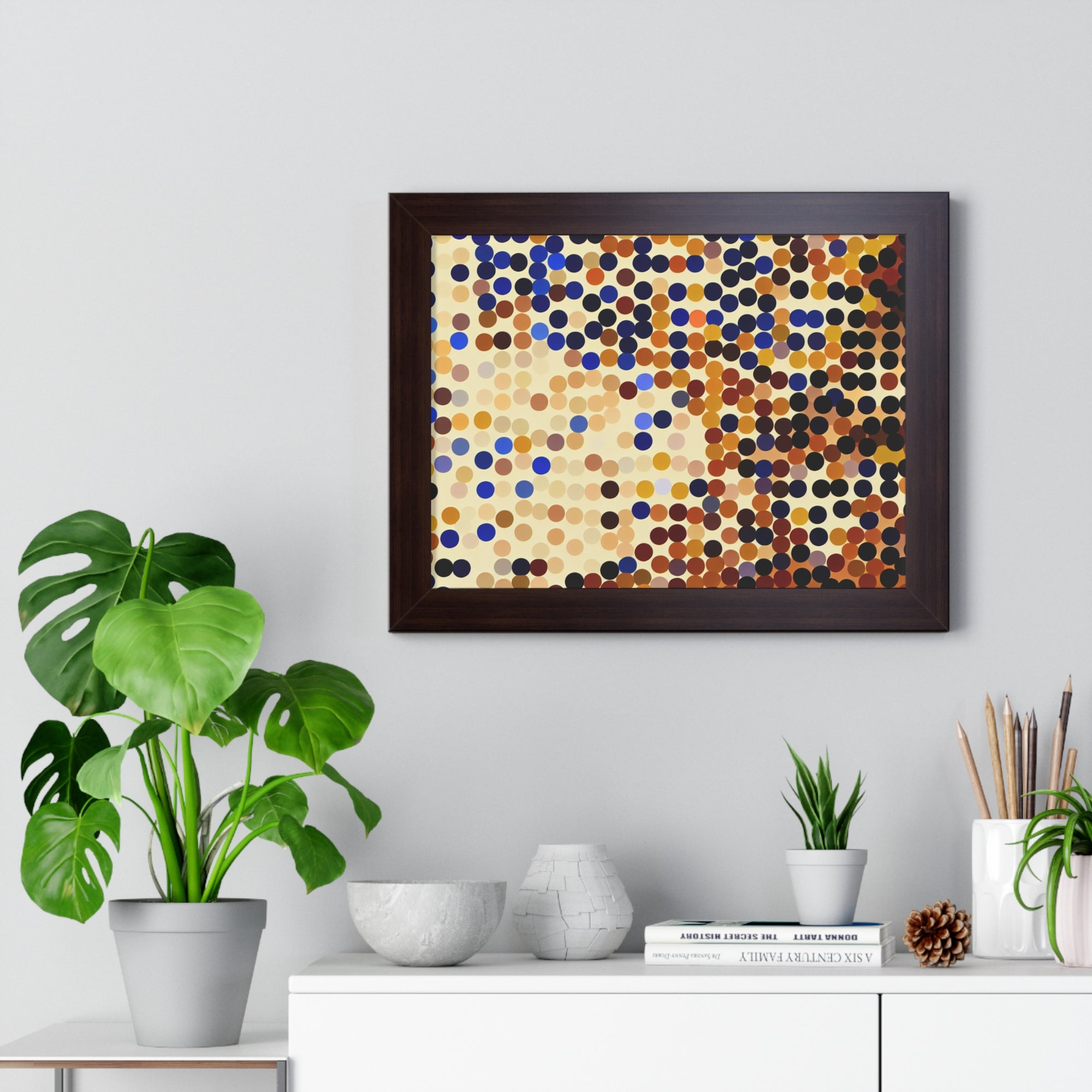 Whispers of Circles | Framed Print