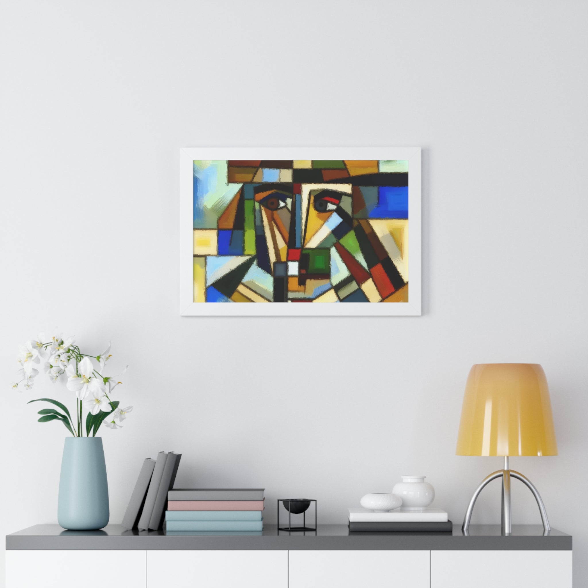 Shattered Reflections and Echoes | Framed Print