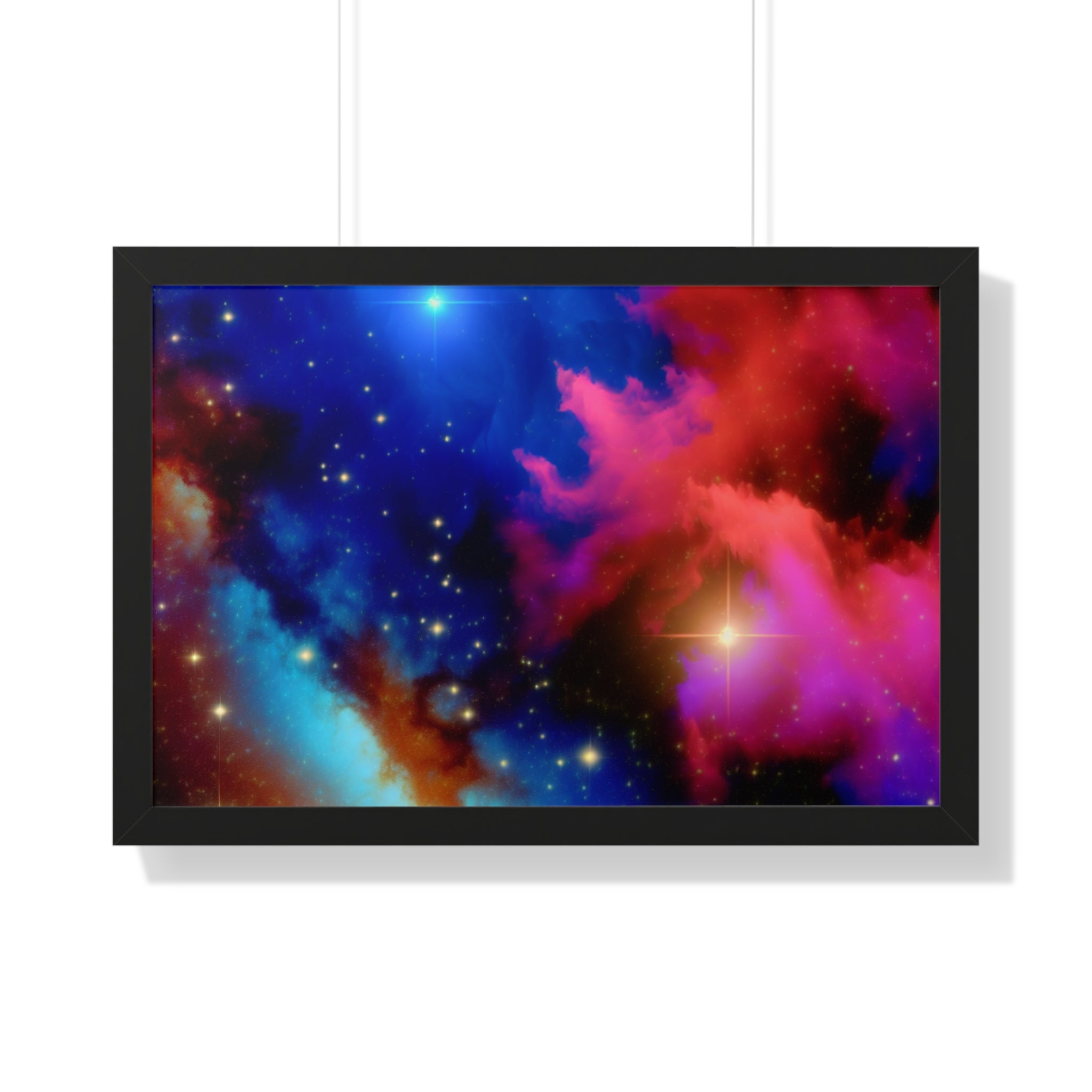 Celestial Whirl and Daze | Framed Print