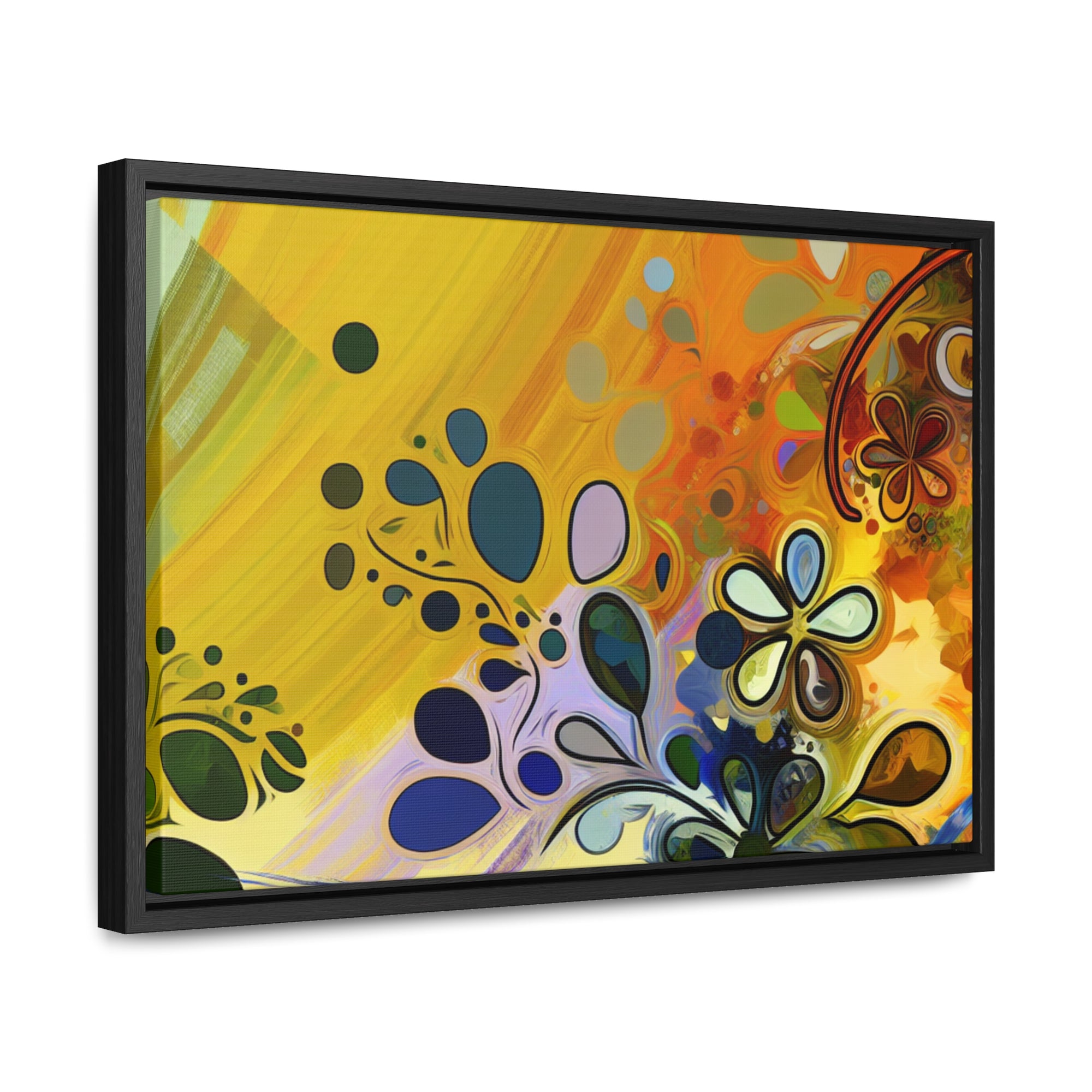 Whimsy in Bloom | Framed Canvas