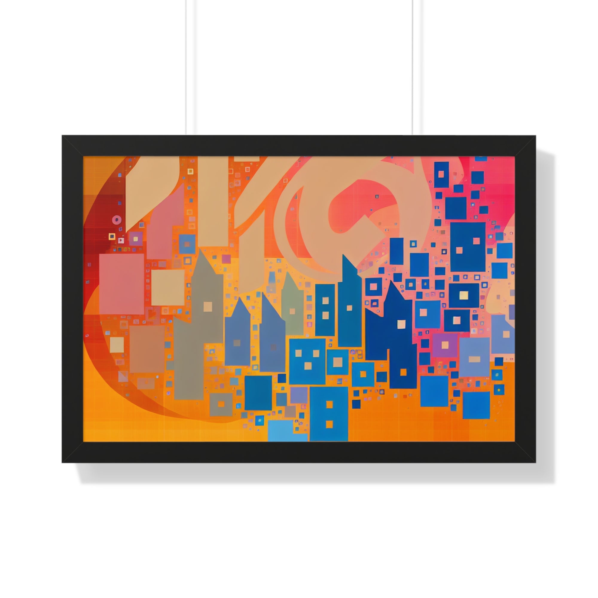 Metropolis in Motion | Framed Print