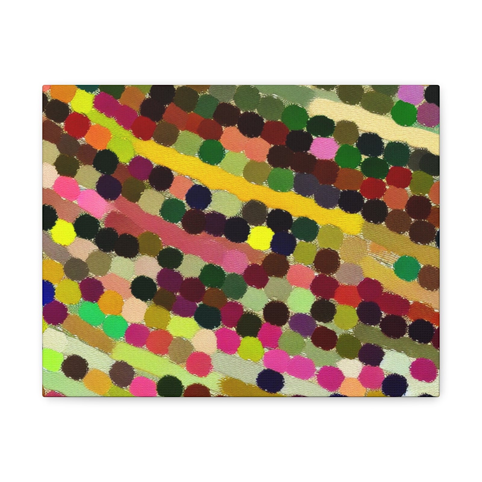 Ebullient Dot Symphony | Canvas