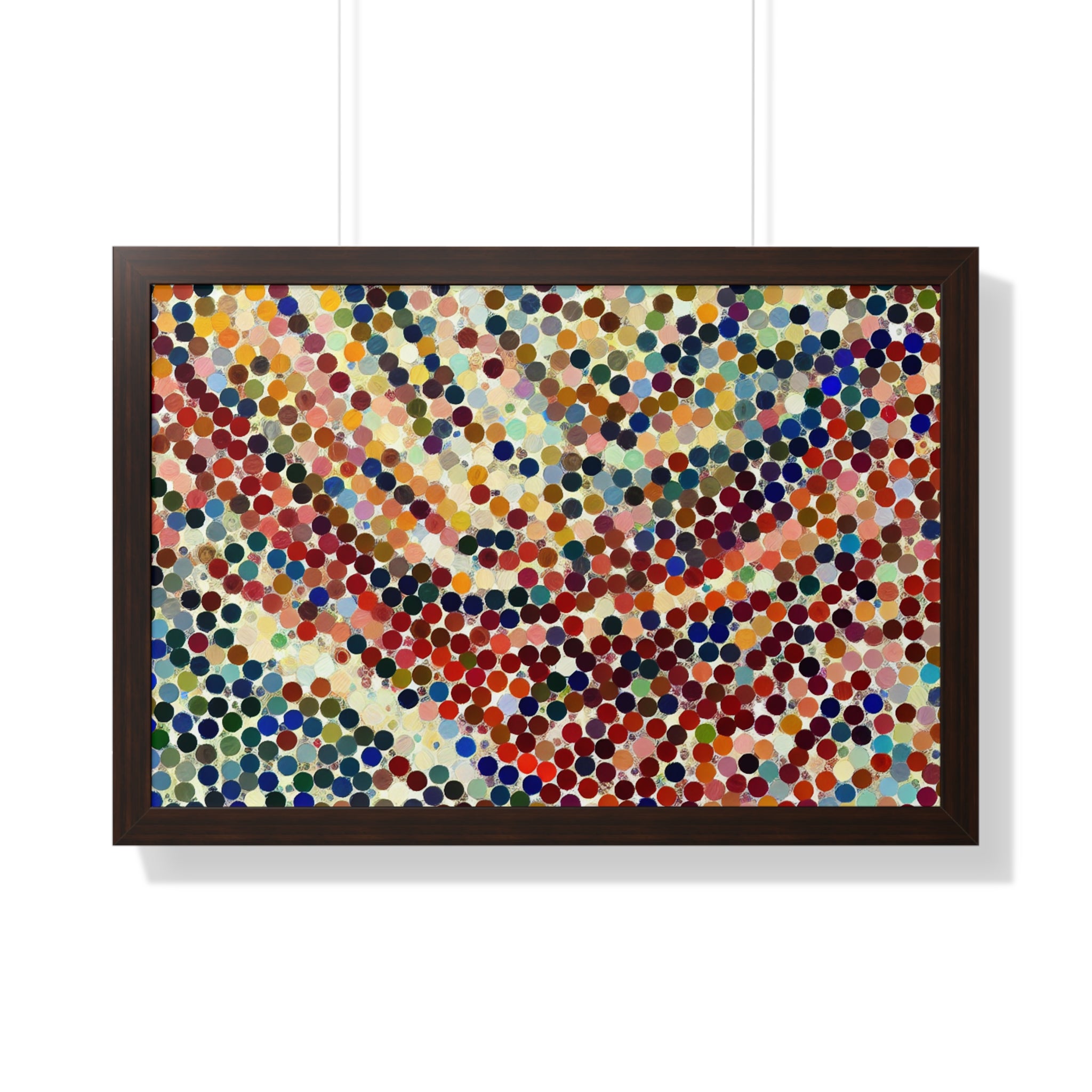 Waves of Colorful Whispers | Framed Print