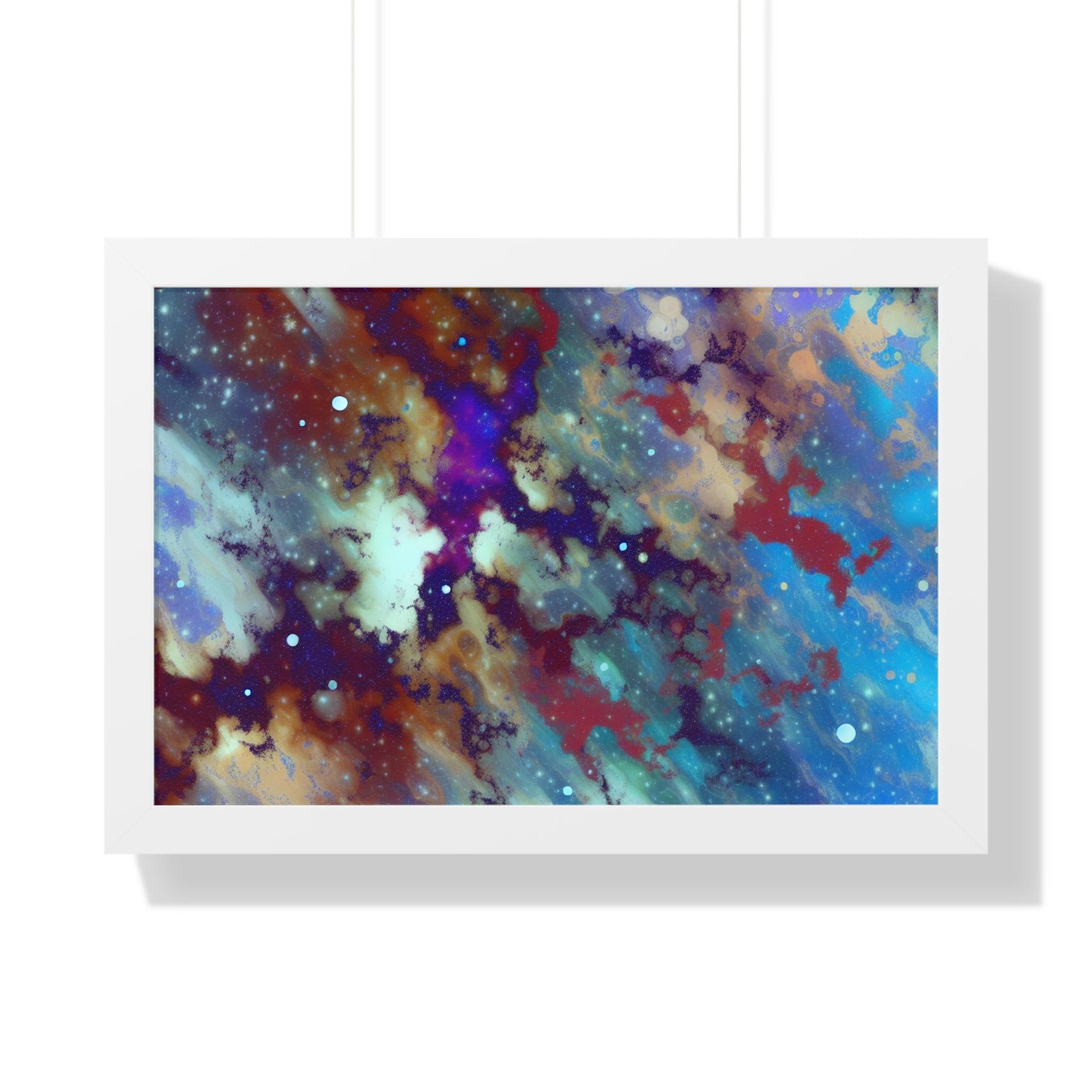 Stellar Whispers and Cosmic Dreams | Framed Print