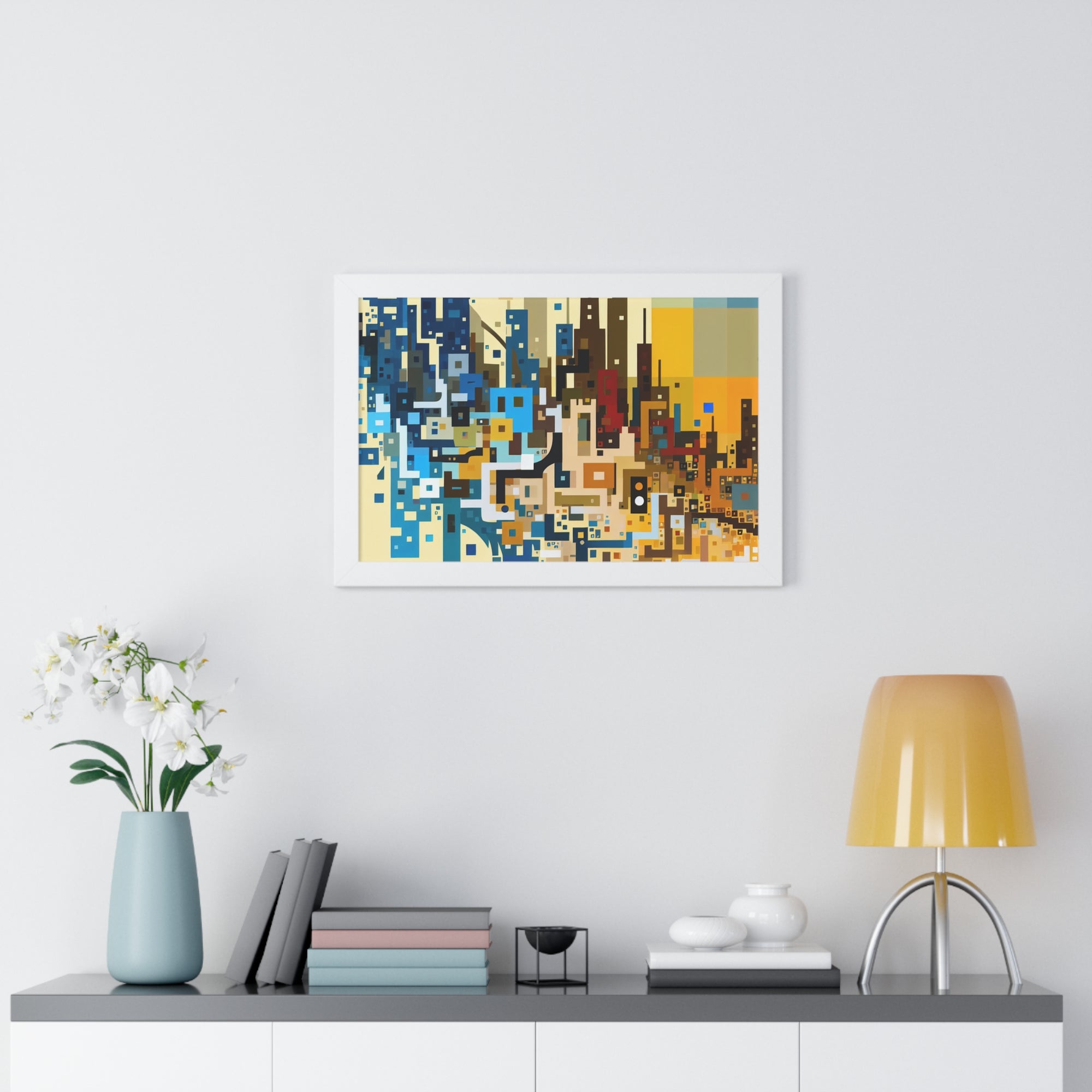 Metro Mirage | Framed Print