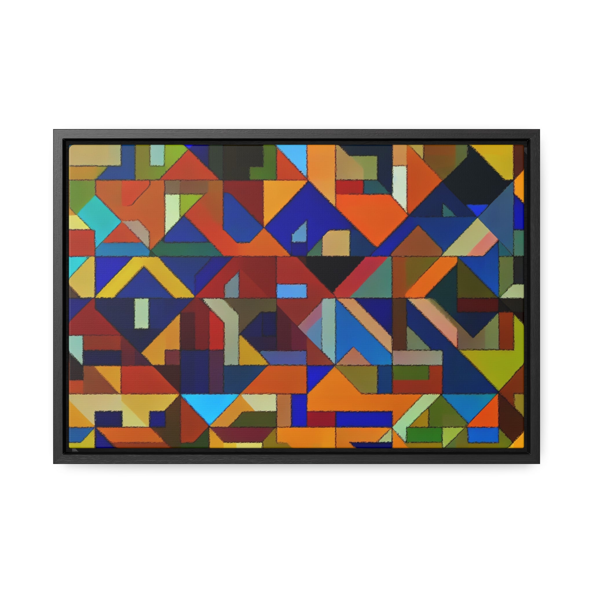 Kaleidoscope of Motion | Framed Canvas