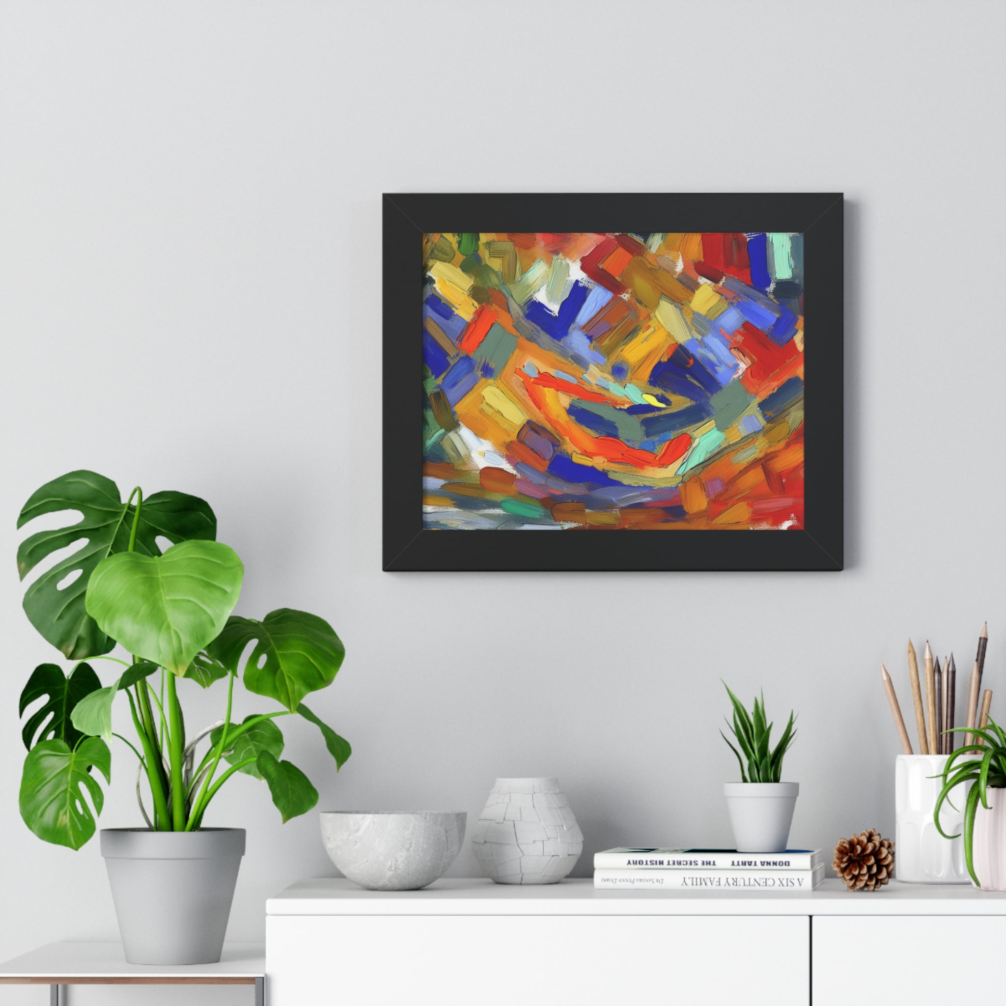 Kaleidoscopic Whirlwind | Framed Print