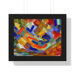 Kaleidoscopic Whirlwind | Framed Print